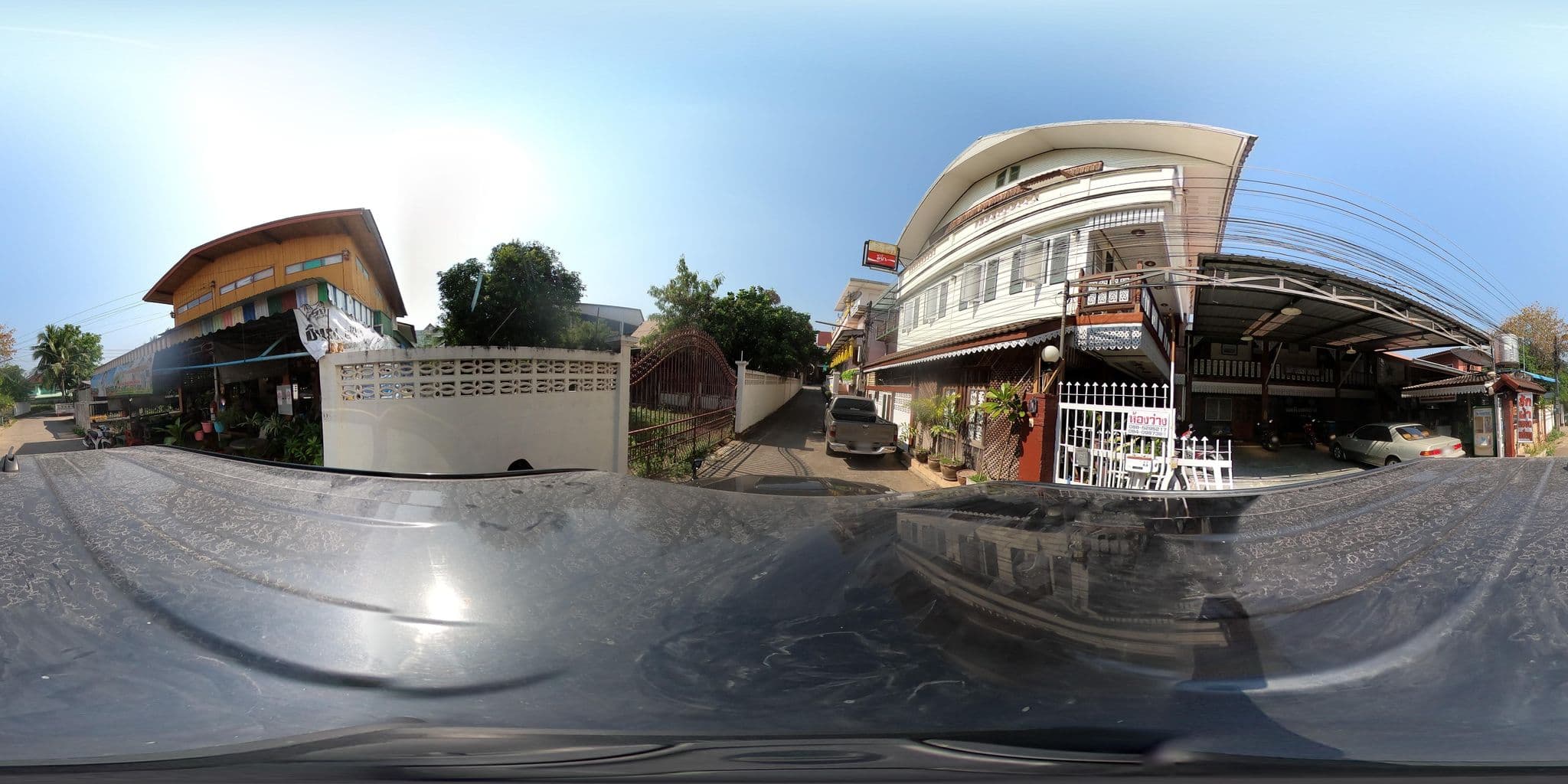Street view near S.P. Guesthouse, Nan
