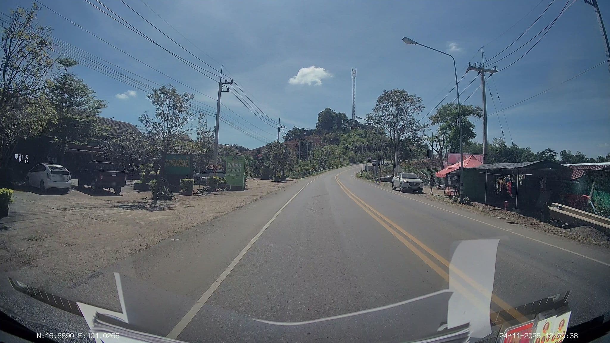 Street view near view khao kho, Lom Sak — © ThailandCambodia (CC BY-SA · Mapillary)