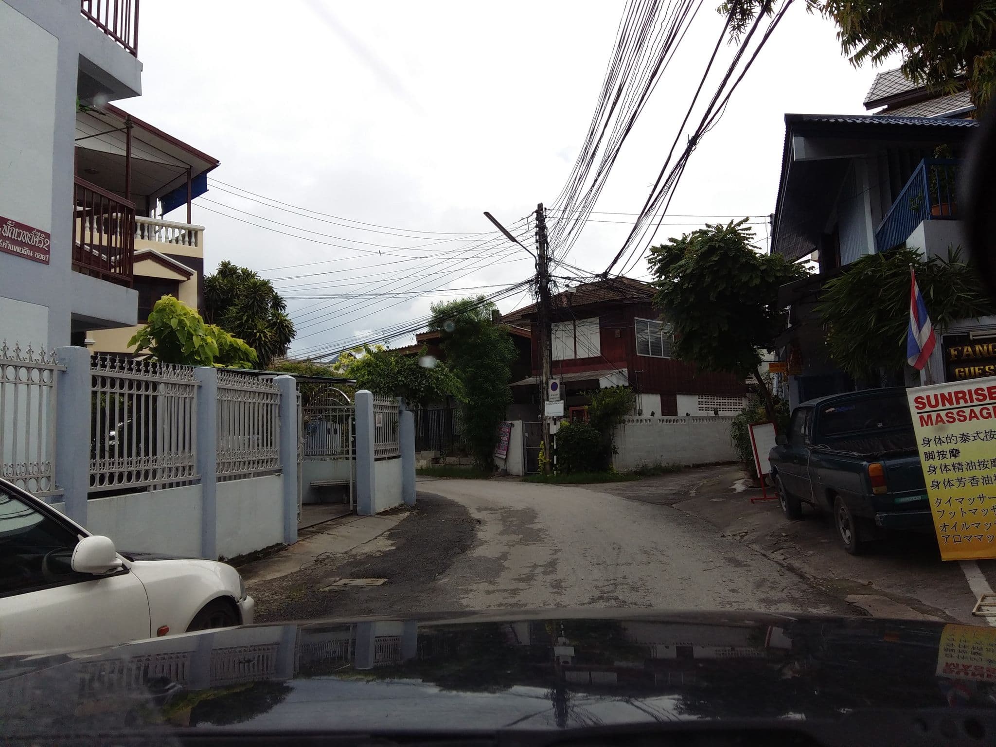 Street view near Fang, Chiang Mai