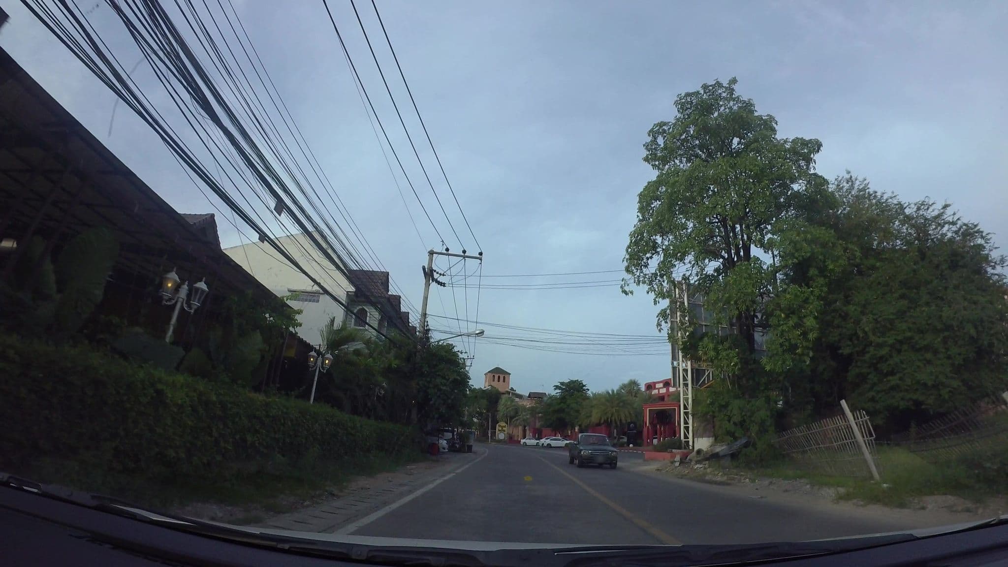 Street view near Sheik Istana Hotel, Chiang Mai