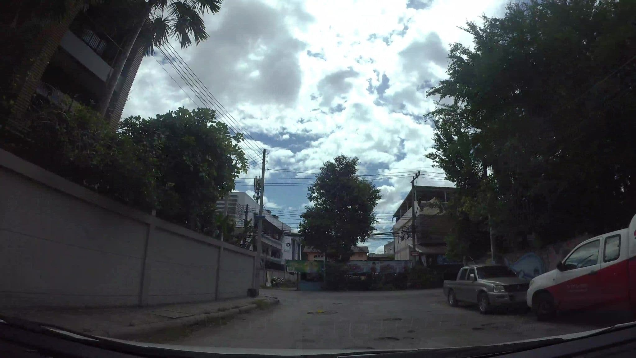 Street view near Rimping Guesthouse, Chiang Mai