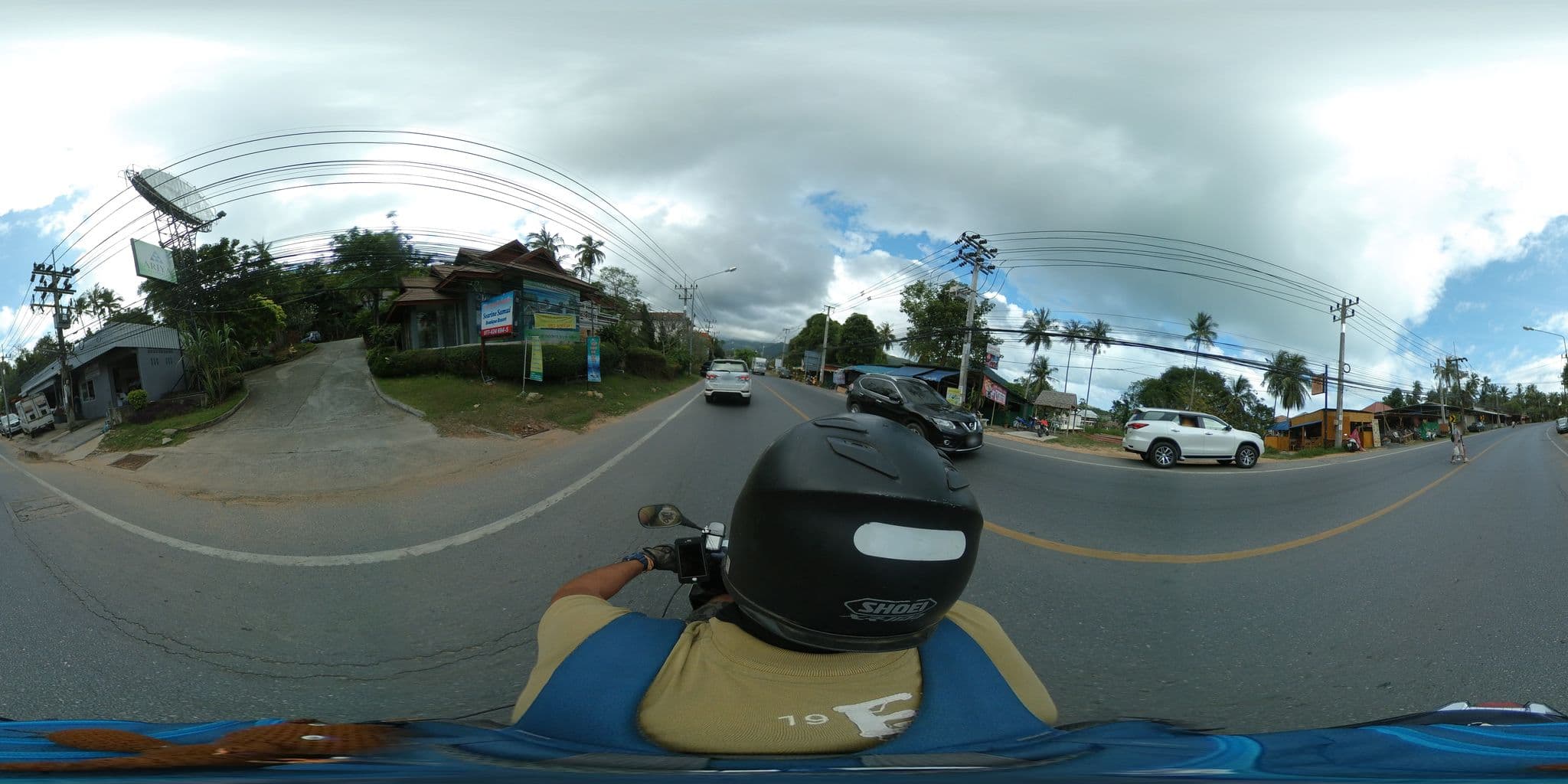 Street view near Serene Hill Resort @ Spa, Ko Samui