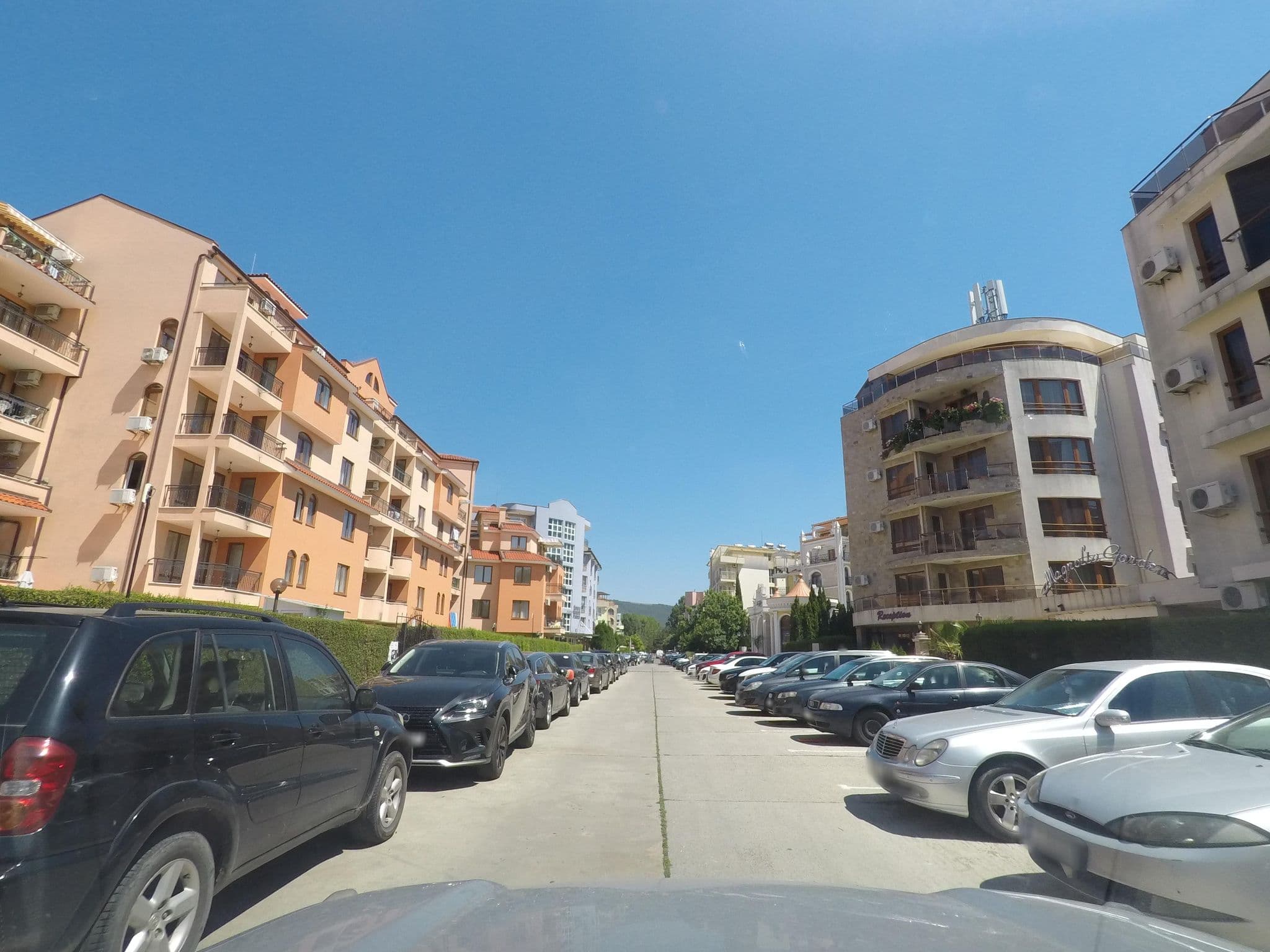 Street view near Kasandra, Sveti Vlas