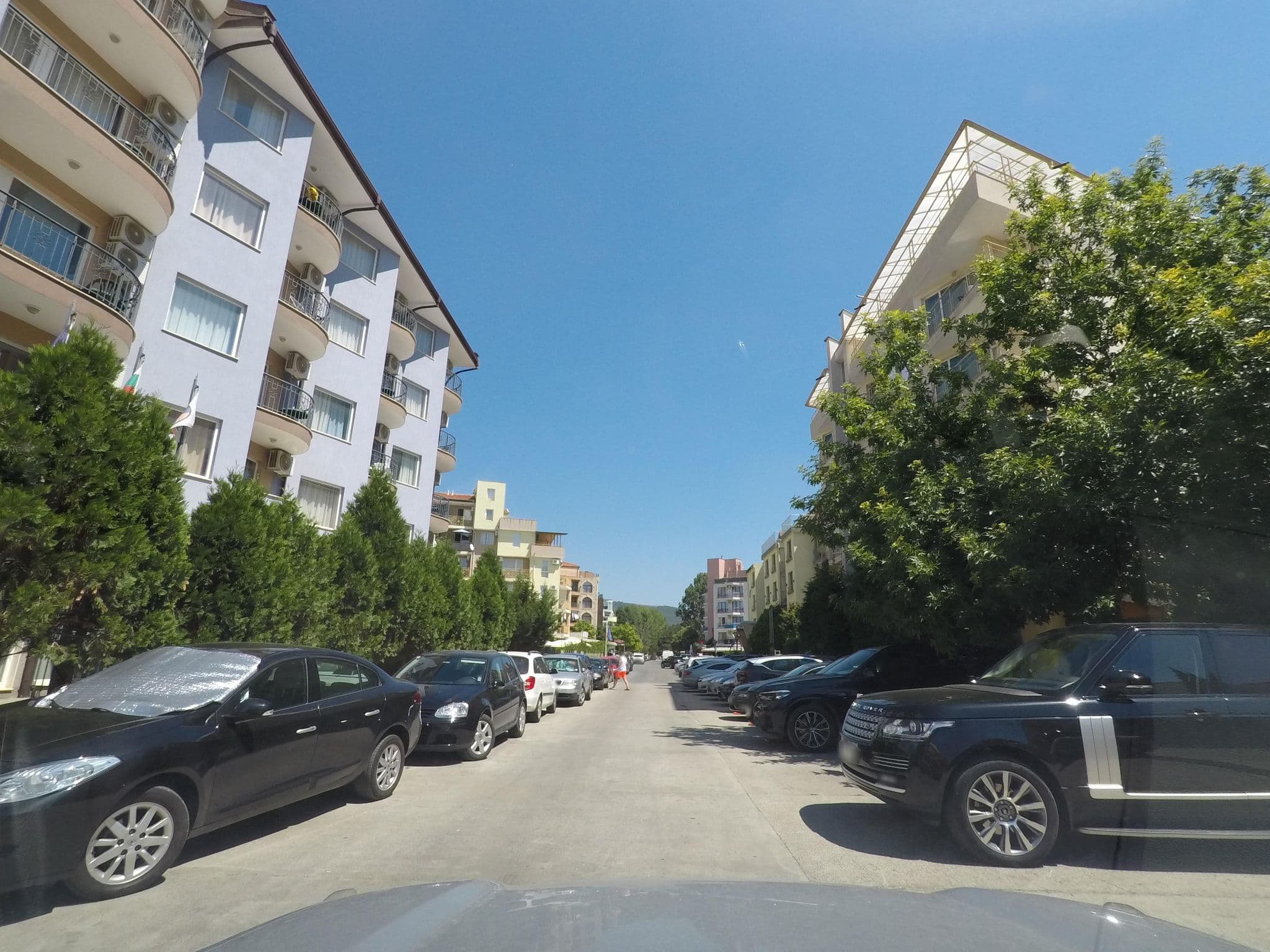 Street view near Sunny Beauty Palace, Sveti Vlas