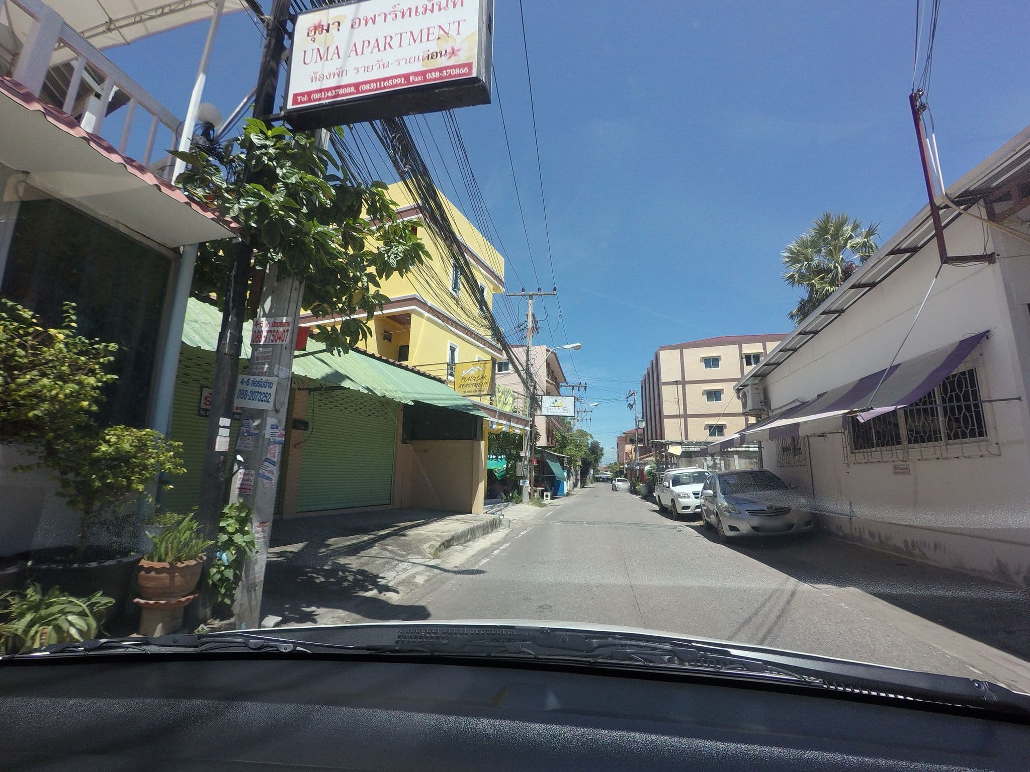 Street view near Dao's House, Pattaya