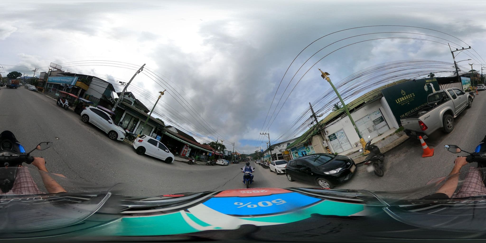 Street view near P10 Design Hotel, Ko Samui