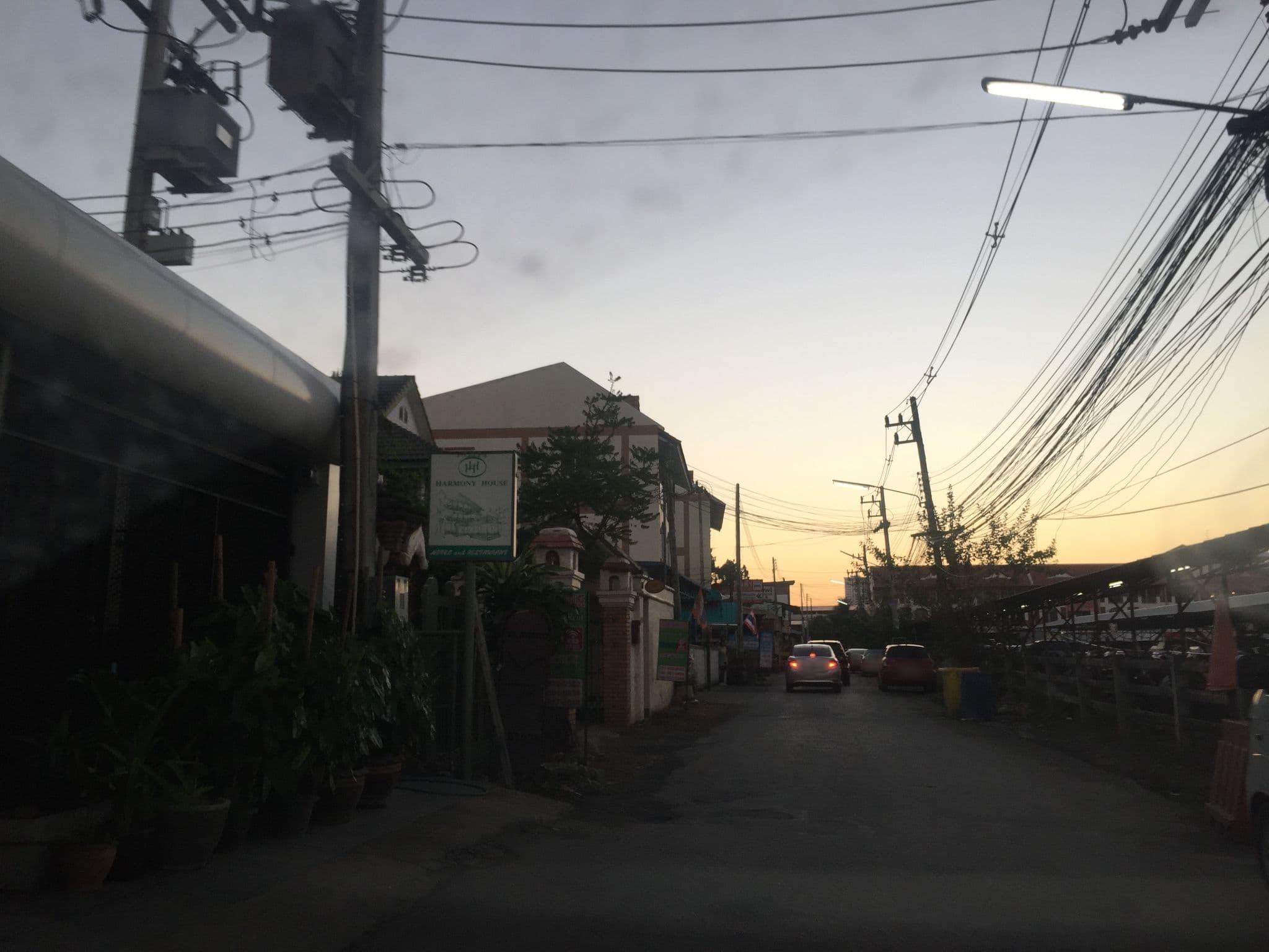 Street view near Harmony House, Chiang Mai