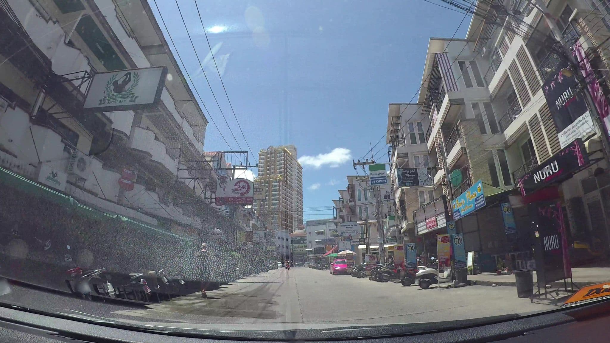 Street view near Pattaya Noble Place, Pattaya