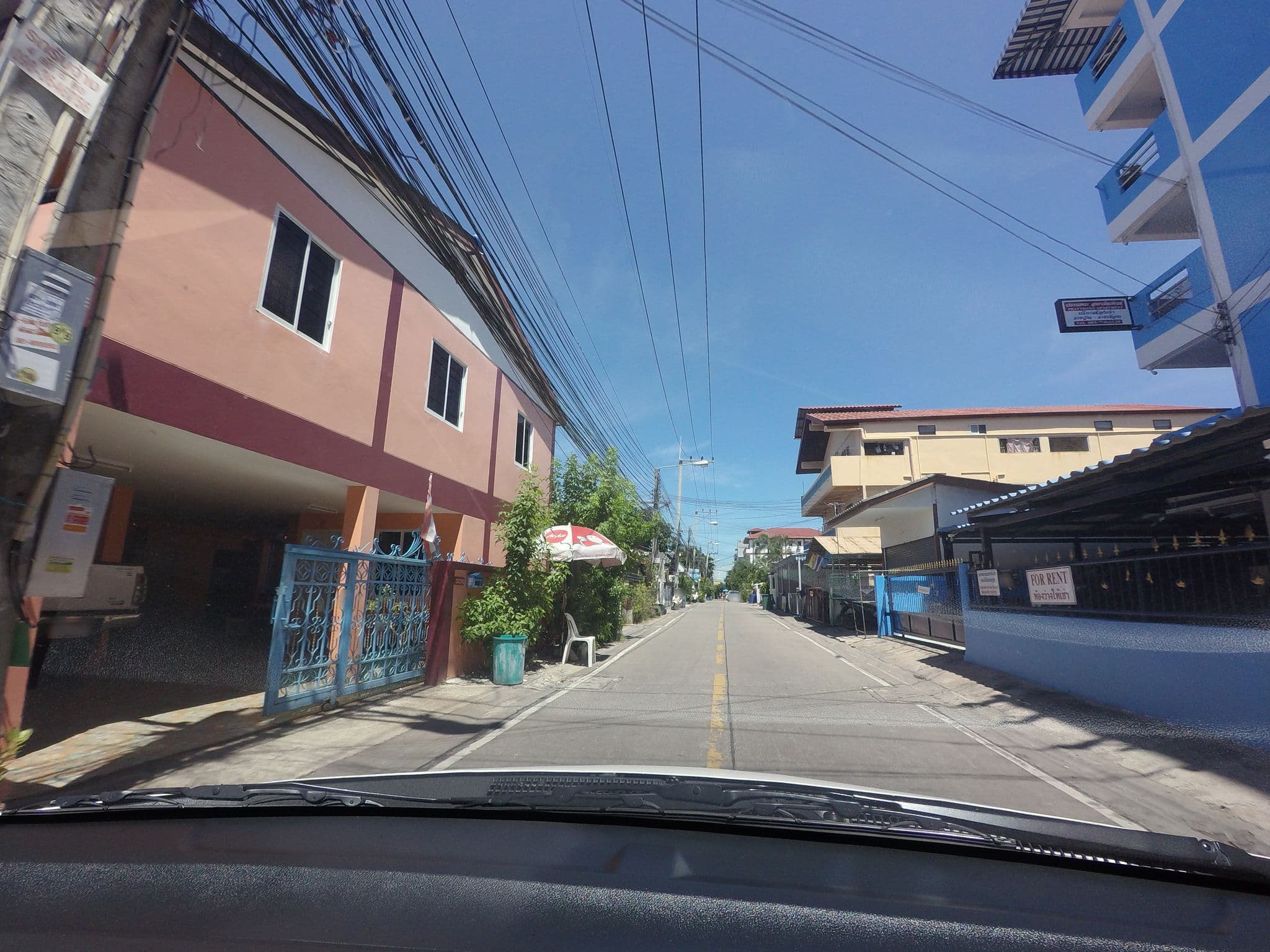 Street view near Pratthana Apartment, Pattaya