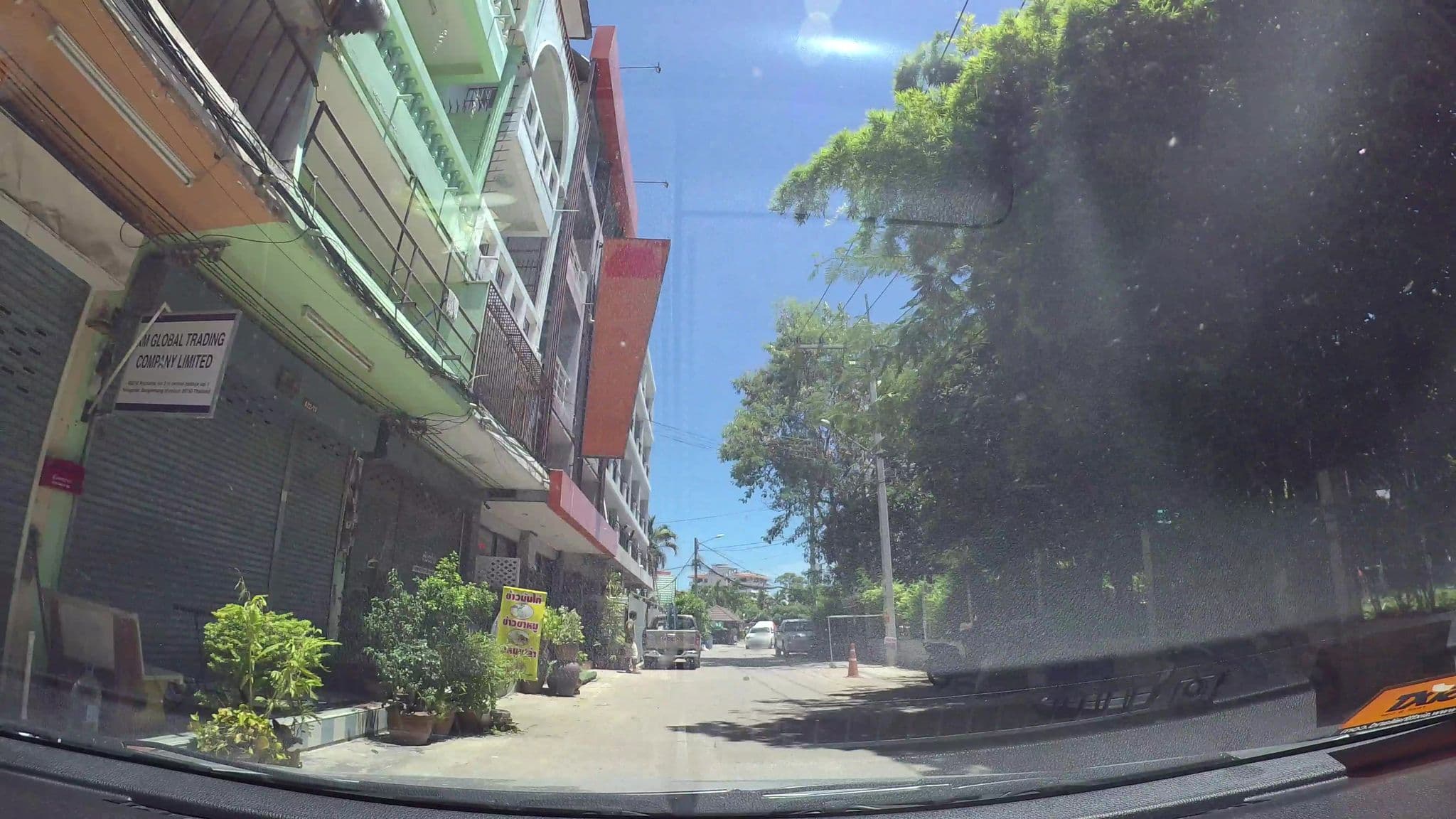 Street view near M Place, Pattaya
