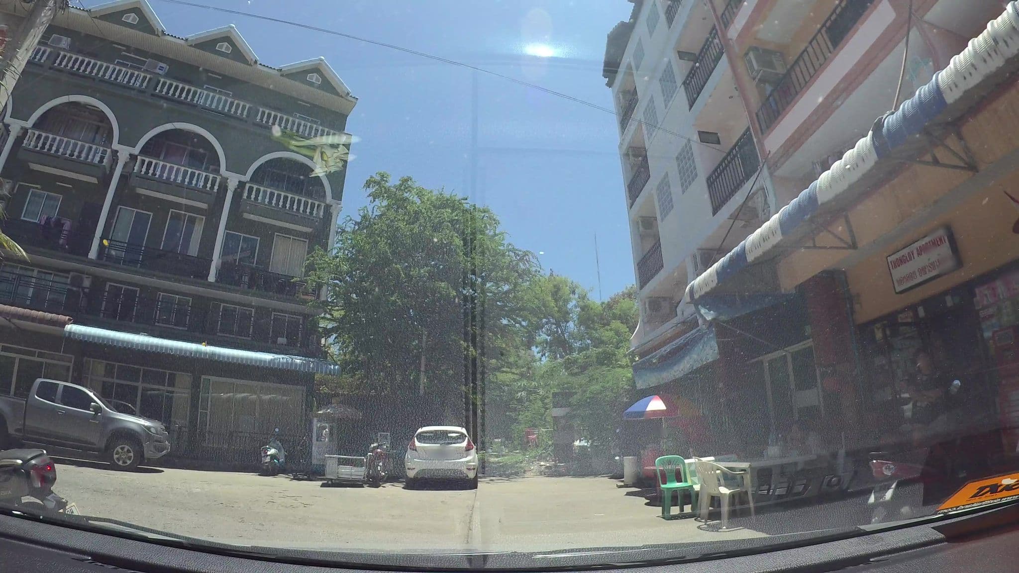 Street view near Togloy Apartment, Pattaya