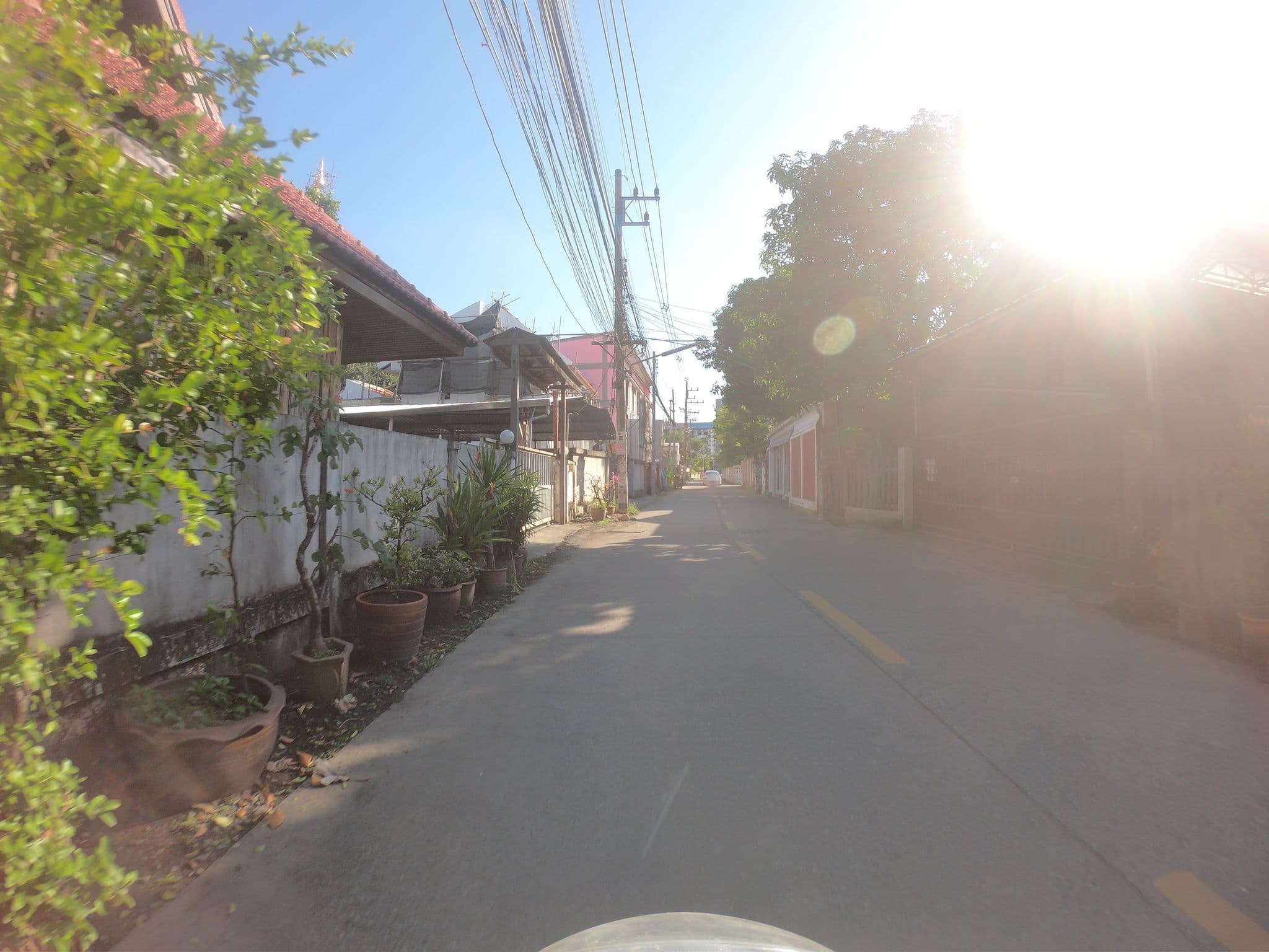 Street view near The Old Car, Chiang Mai