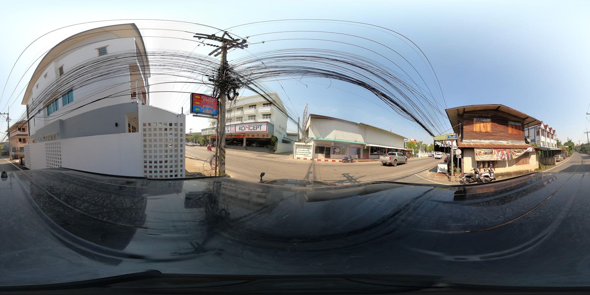 Street view near Phurafah Place, Nan
