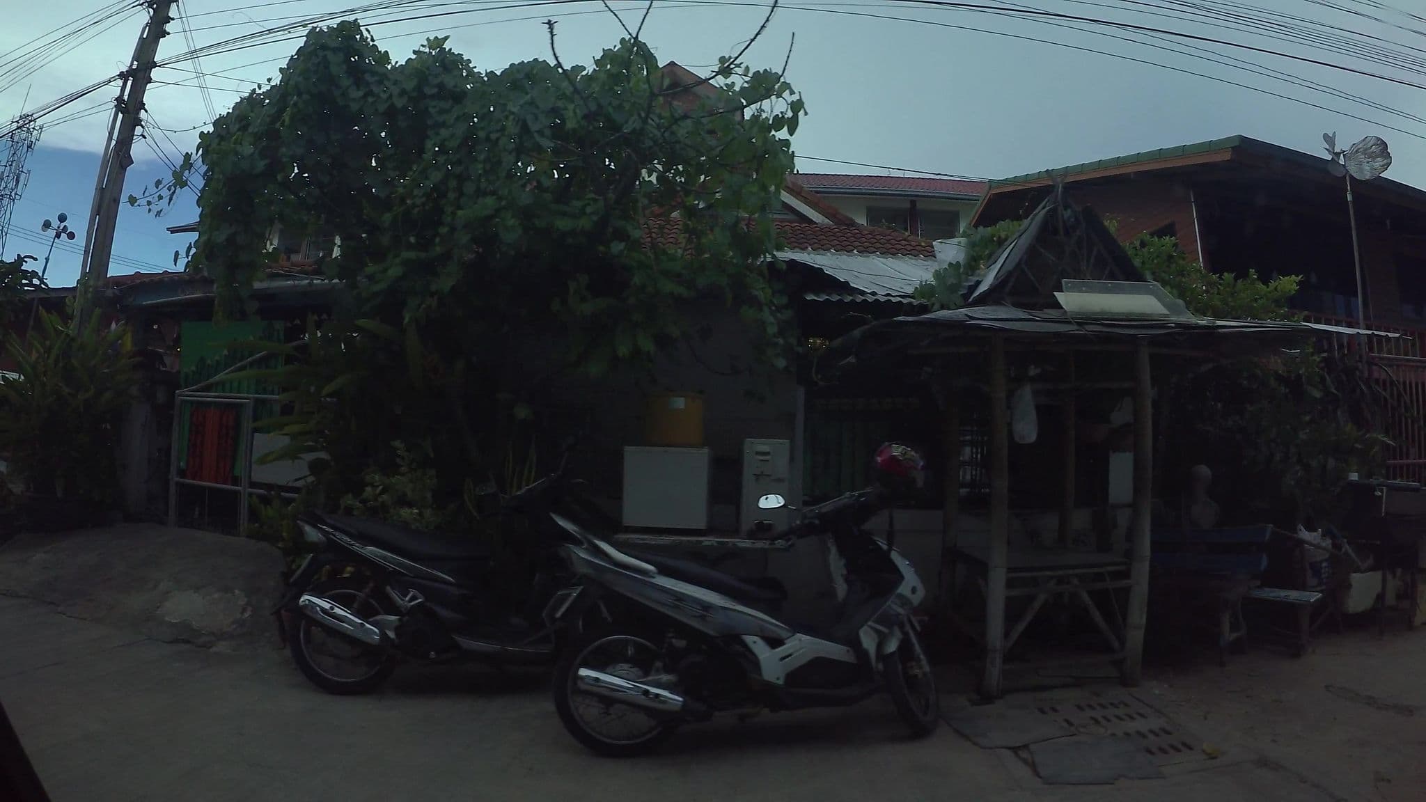 Street view near Patcharat Resort, Pattaya