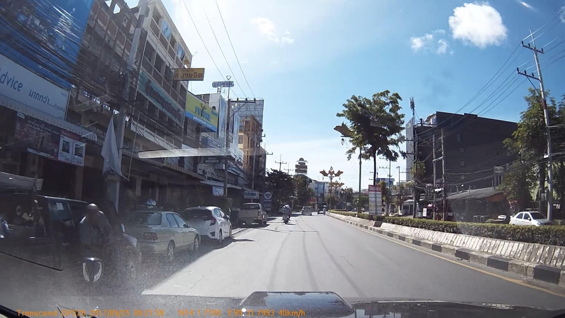 Street view near MK Hotel, Kanchanaburi — © mapcreator (CC BY-SA · Mapillary)