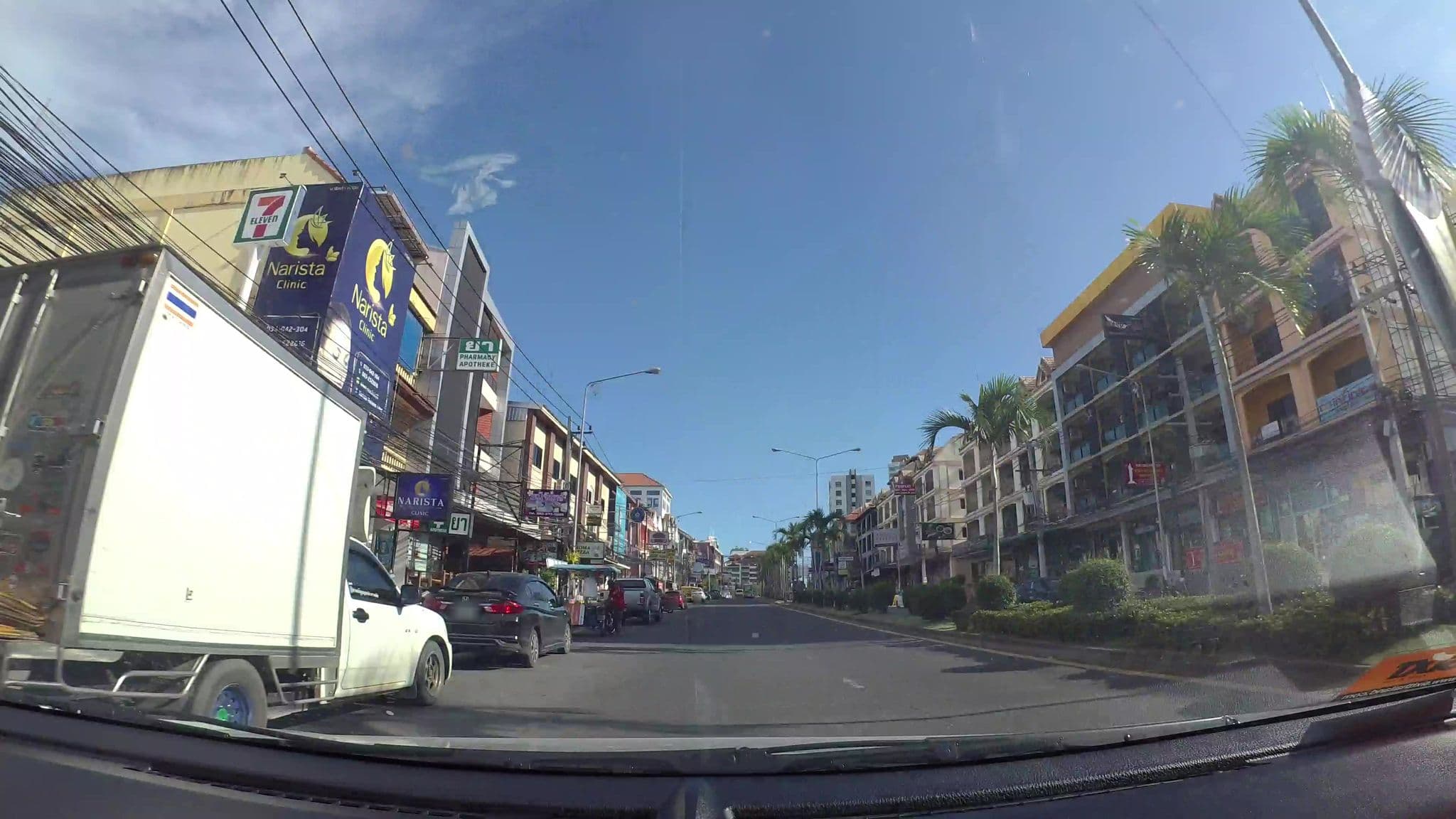 Street view near Sleep Tight, Pattaya