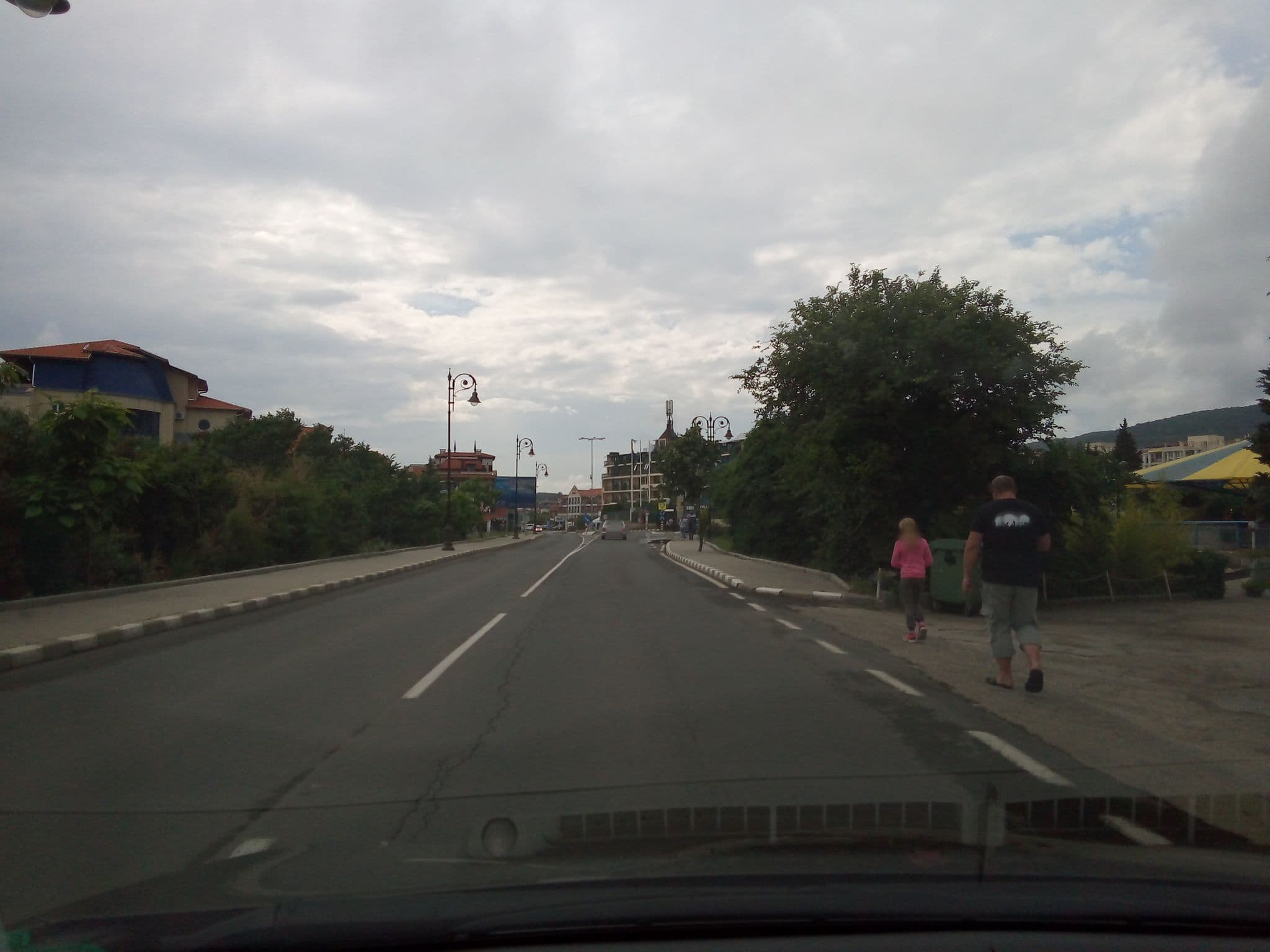 Street view near Sveti Vlas Hotel, Sveti Vlas