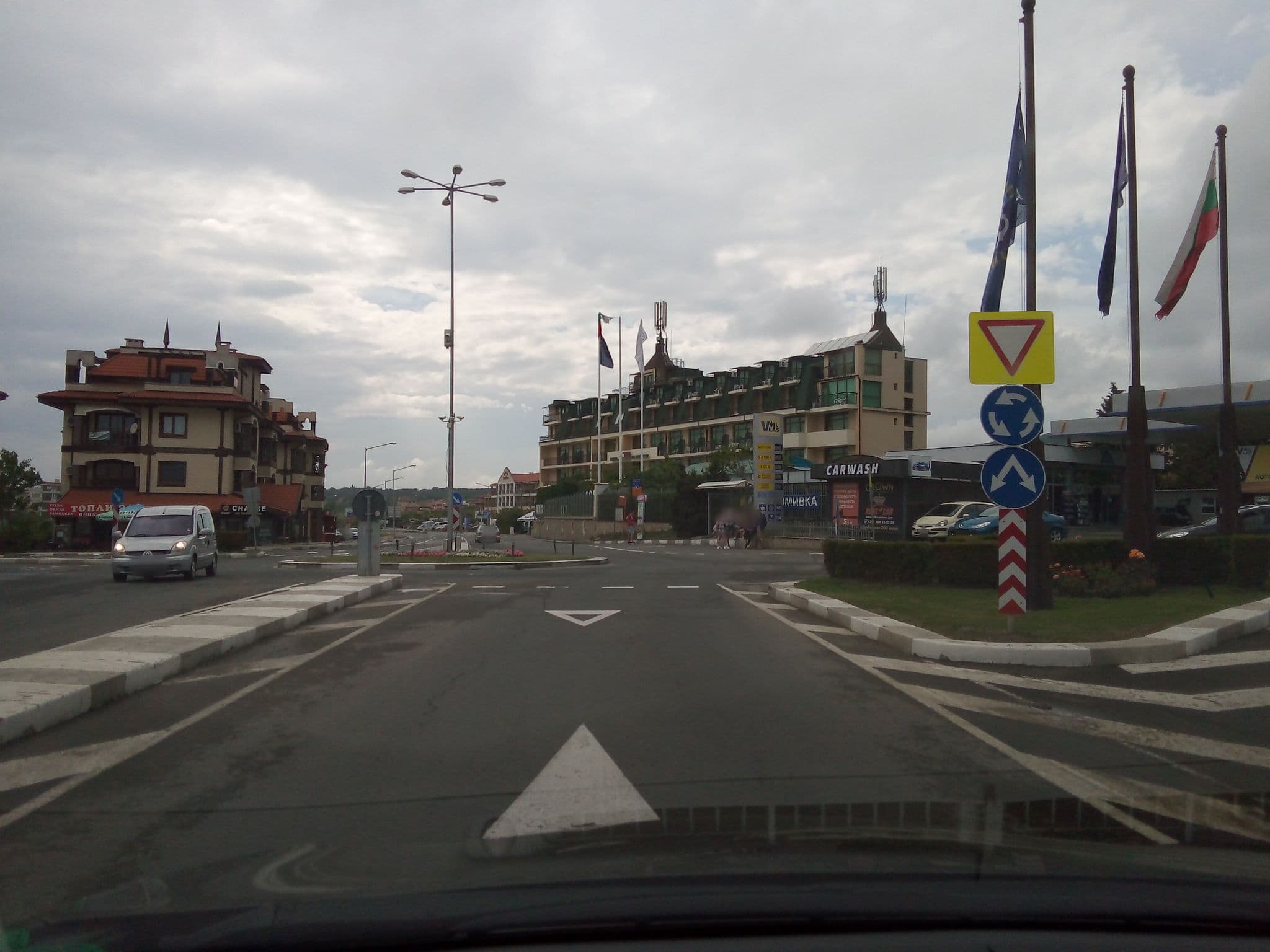 Street view near Rainbow, Sveti Vlas
