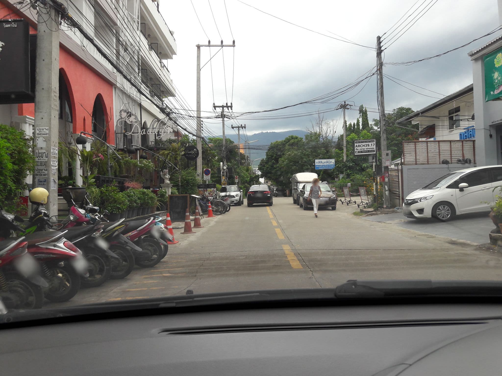 Street view near Volcano, Chiang Mai