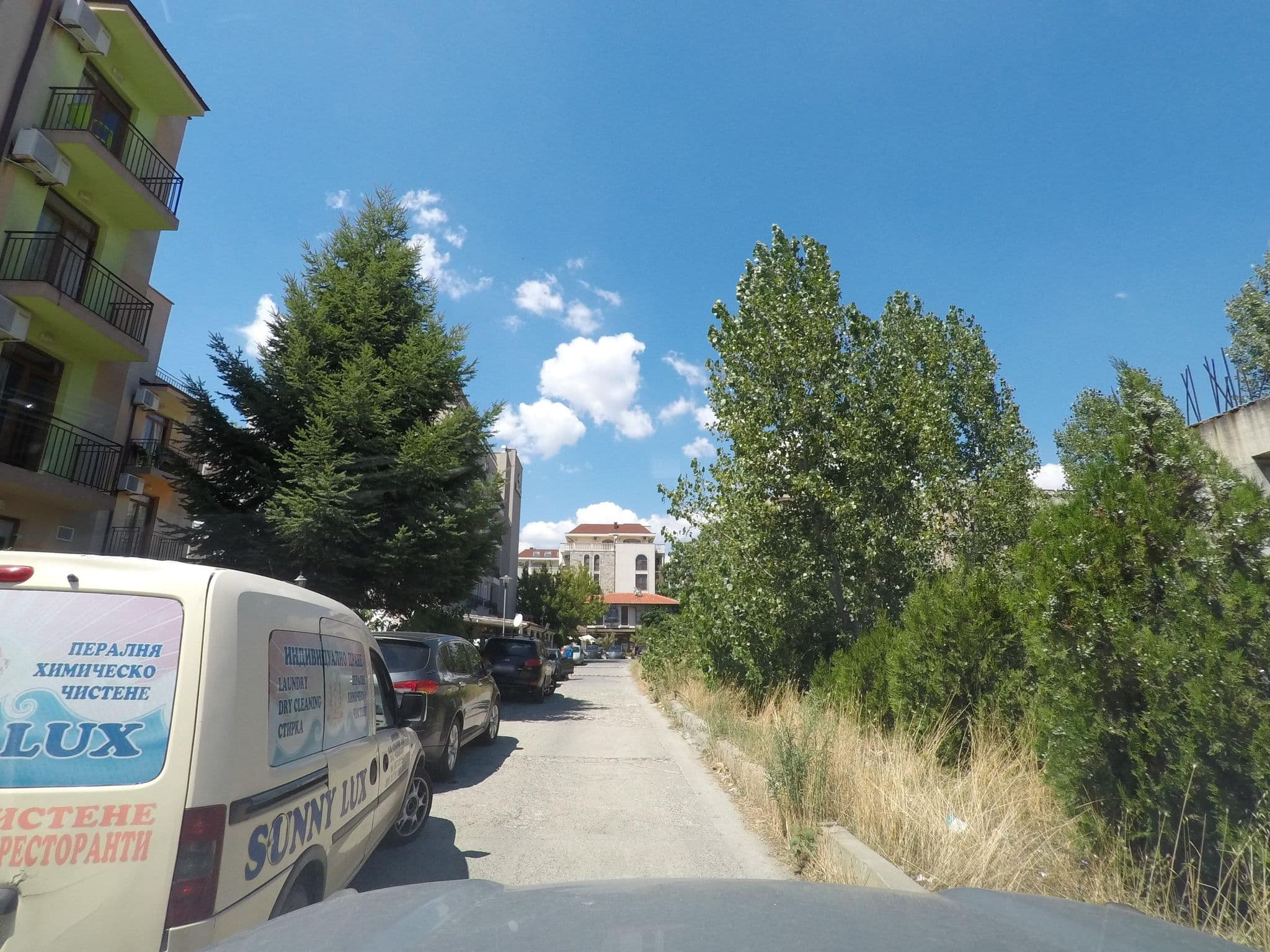 Street view near Hotel 415, Sveti Vlas