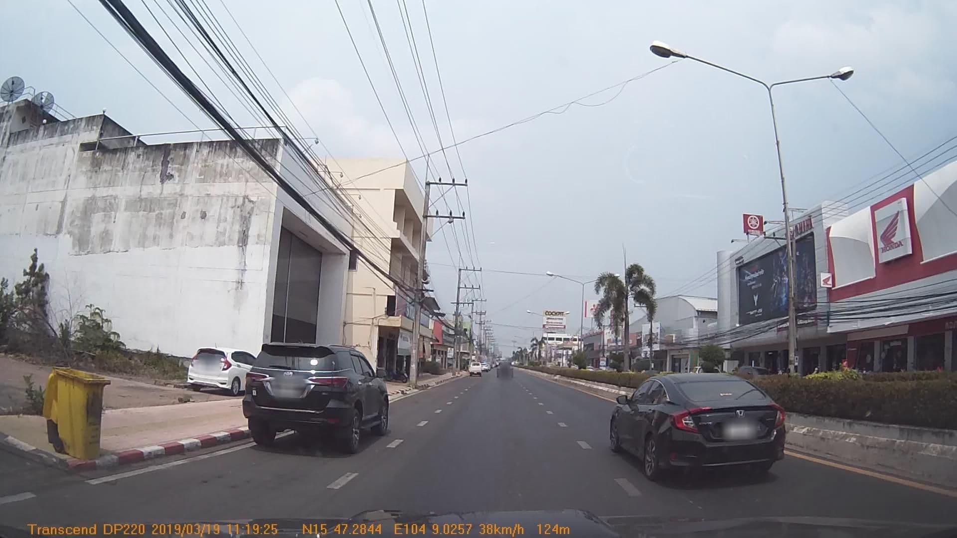 Street view near In town hotel, Yasothon — © mapcreator (CC BY-SA · Mapillary)