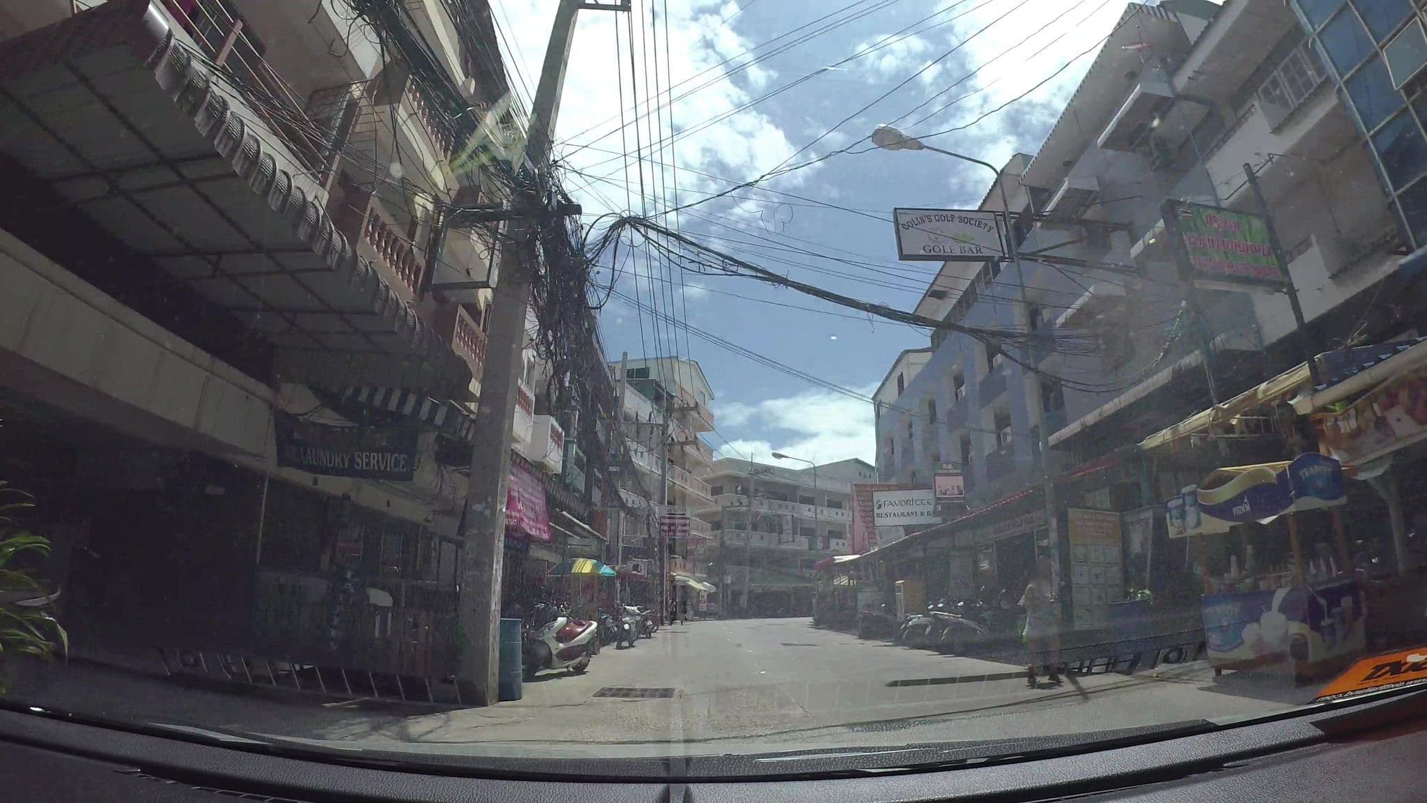 Street view near SS Apartment, Pattaya