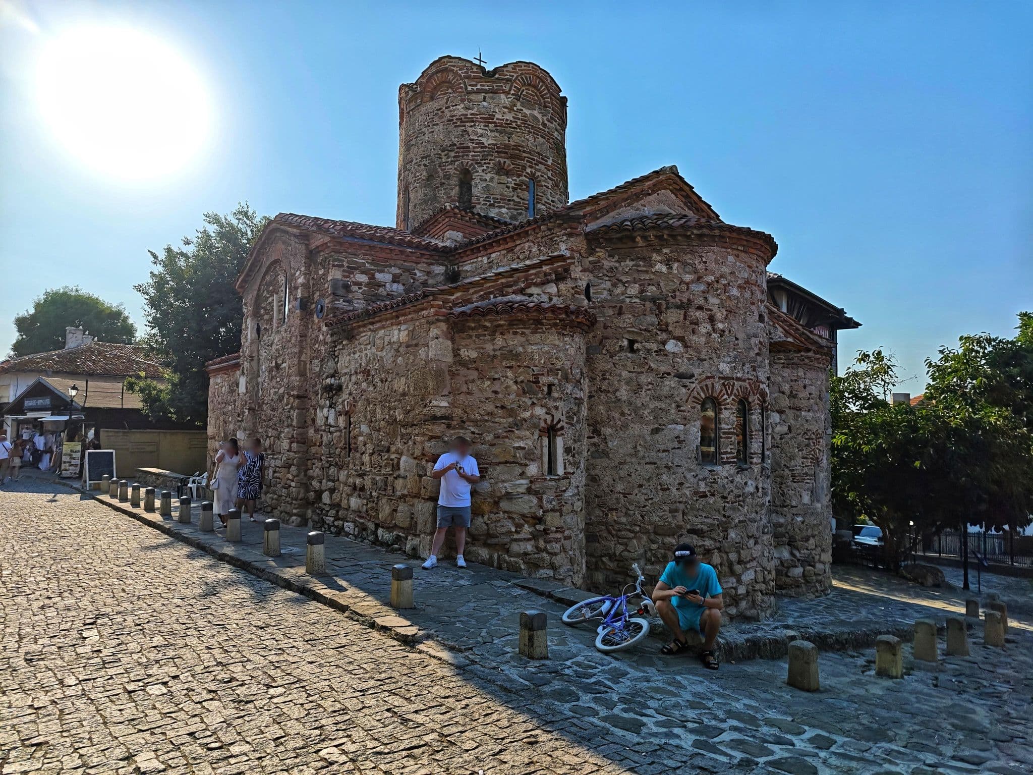 Street view near Hotel St. John Nesebar, Nesebar