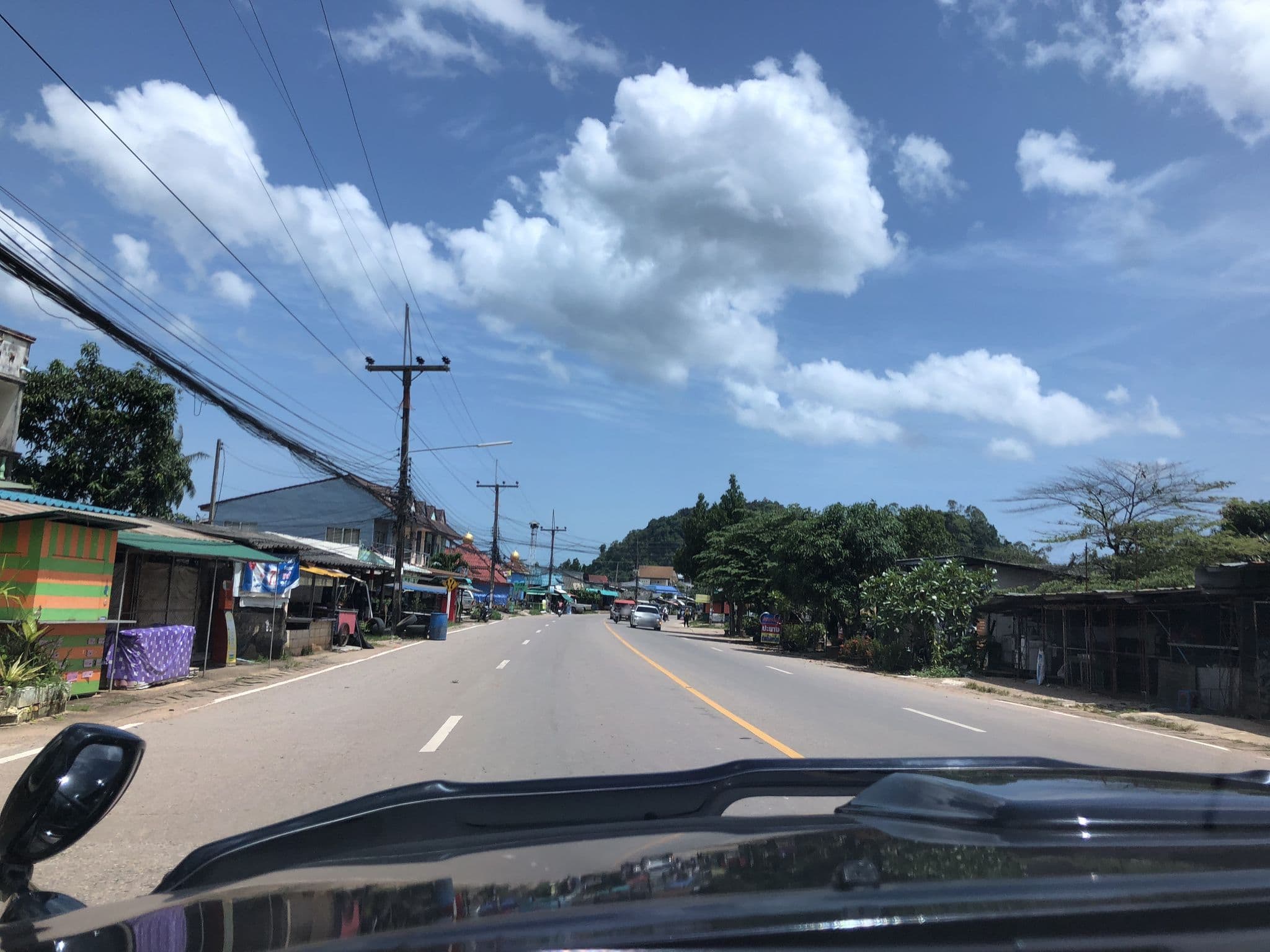 Street view near Tiger House, Krabi