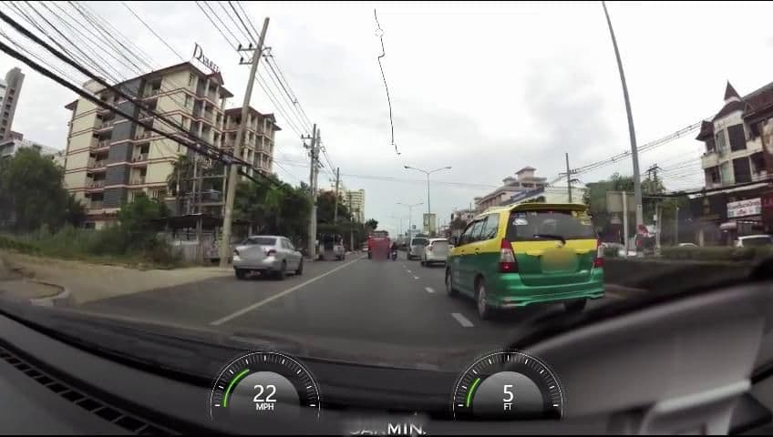 Street view near Kiang Haad Beach, Hua Hin — © rariyaso (CC BY-SA · Mapillary)