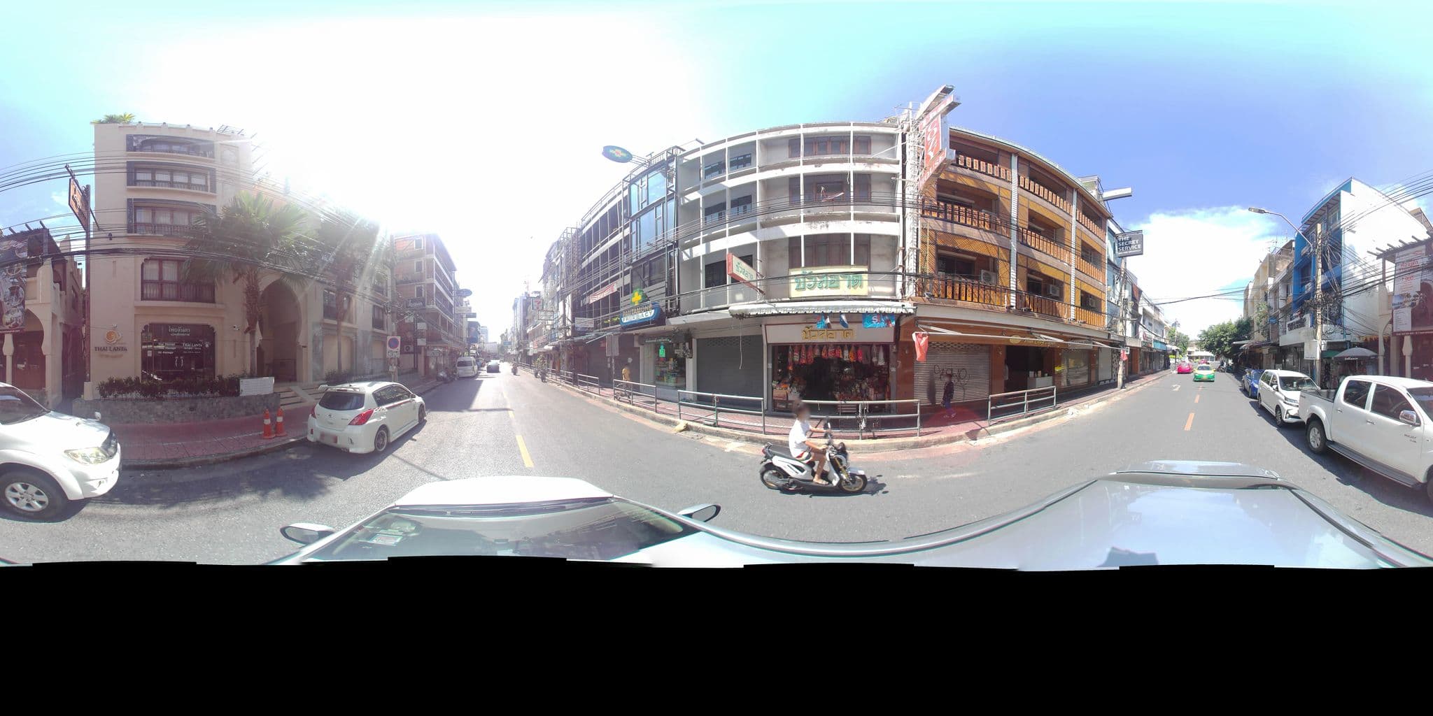 Street view near The Secret Service, Phra Nakhon