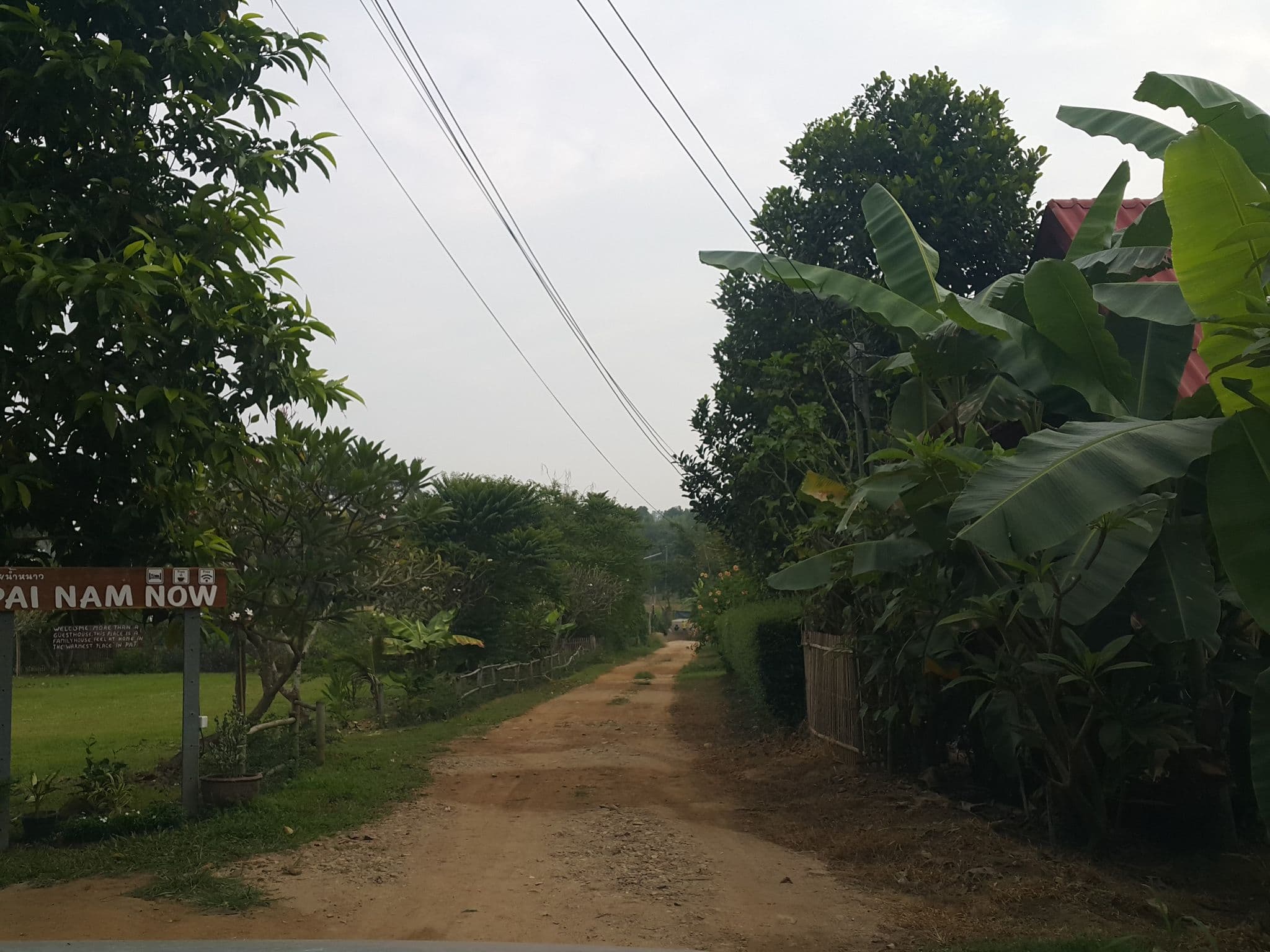Street view near Pai Nam Now, Pai