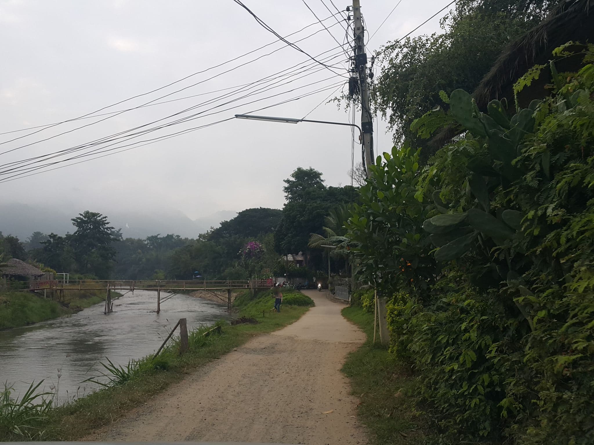 Street view near Golden Hut, Pai