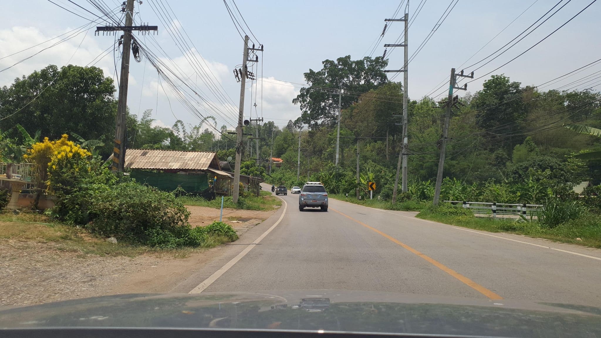 Street view near Relieve Resort, Chiang Mai