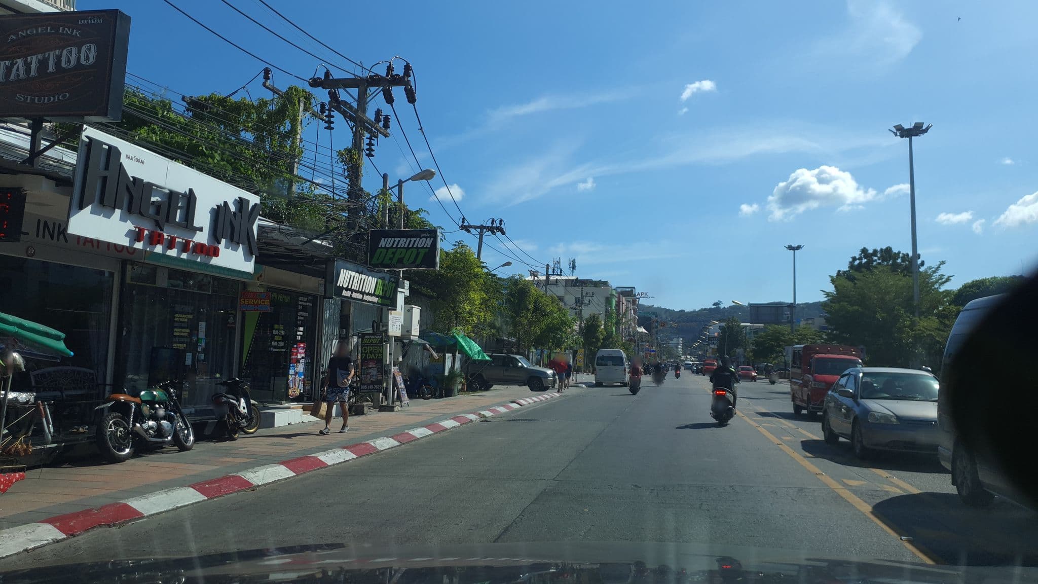 Street view near Nipa Resort, Patong