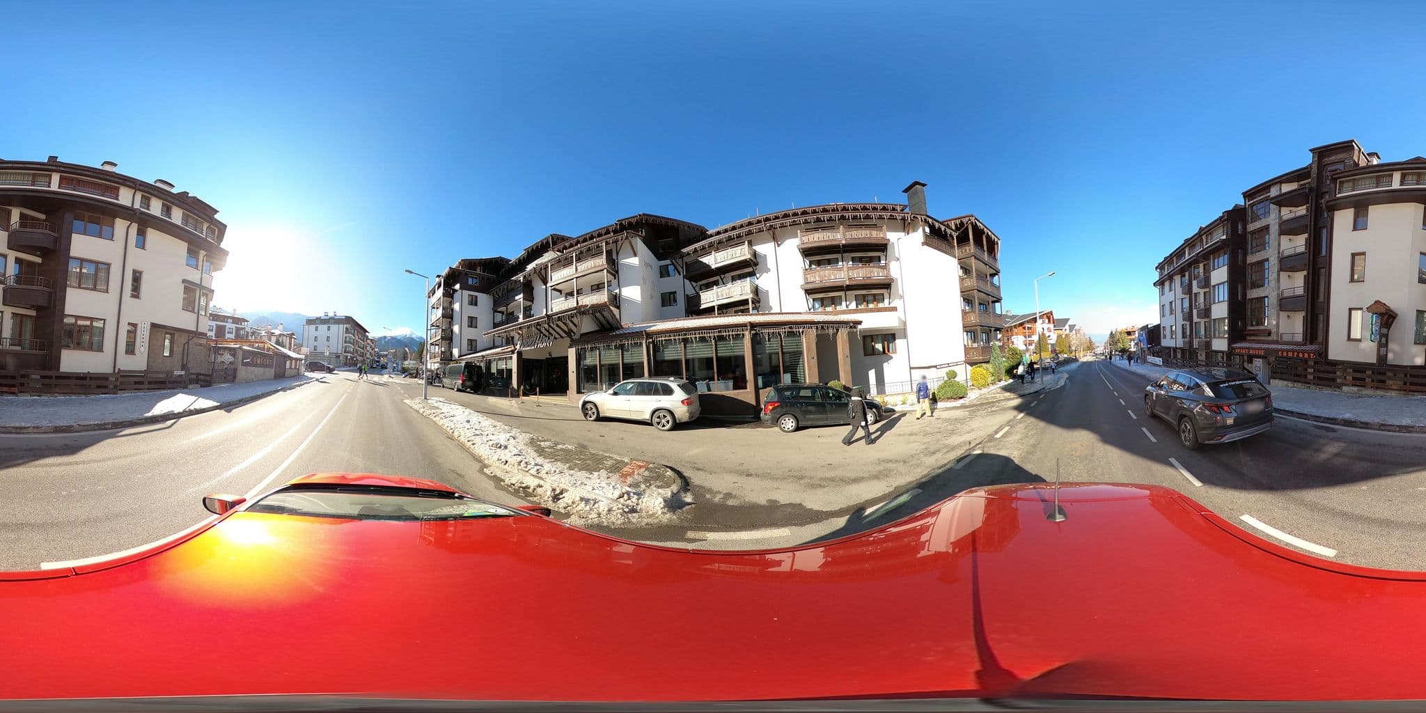 Street view near MPM Sport Hotel, Bansko — © nglf (CC BY-SA · Mapillary)