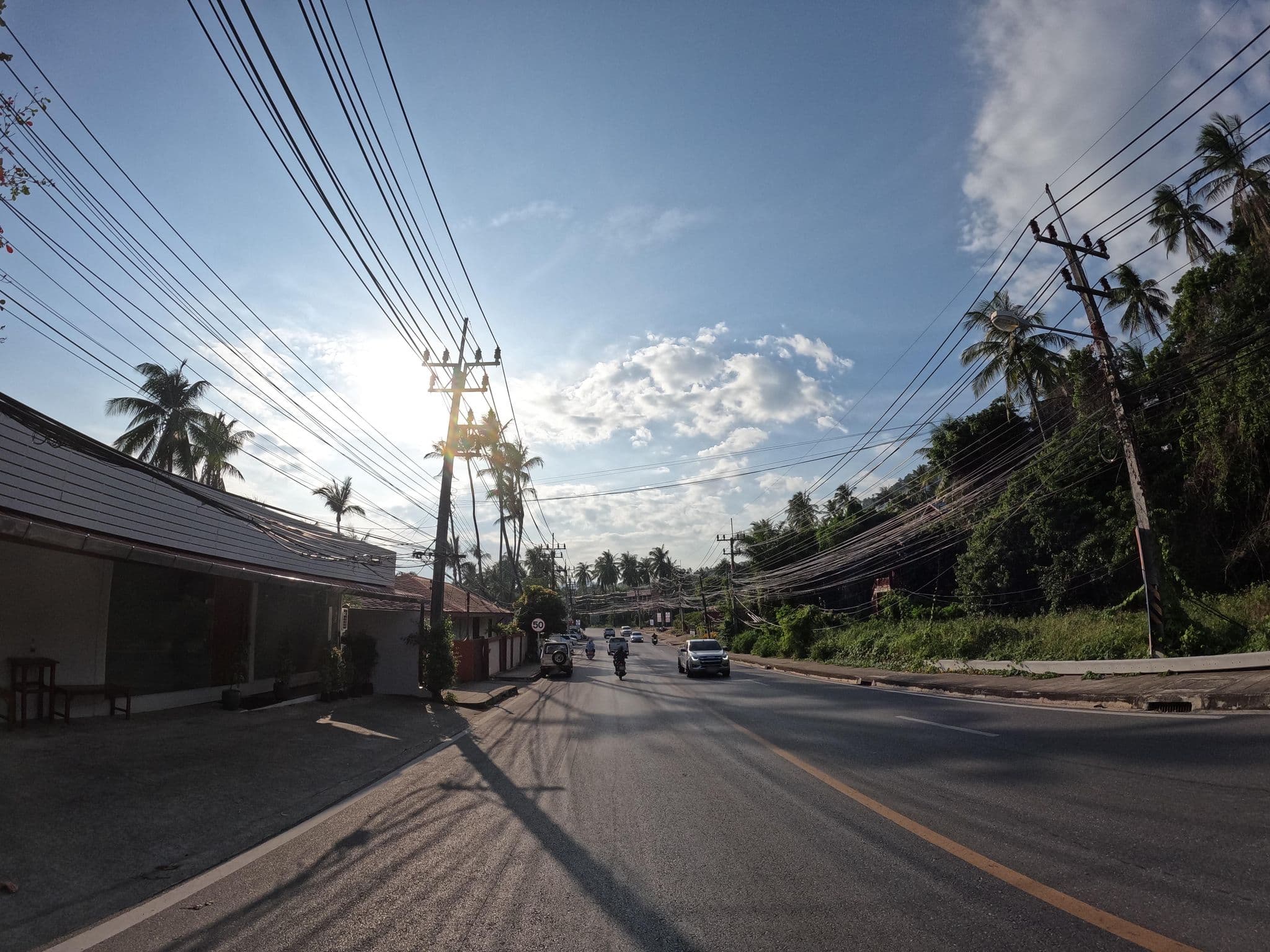Street view near Chill Inn Beach Café and Hostel, Ko Samui