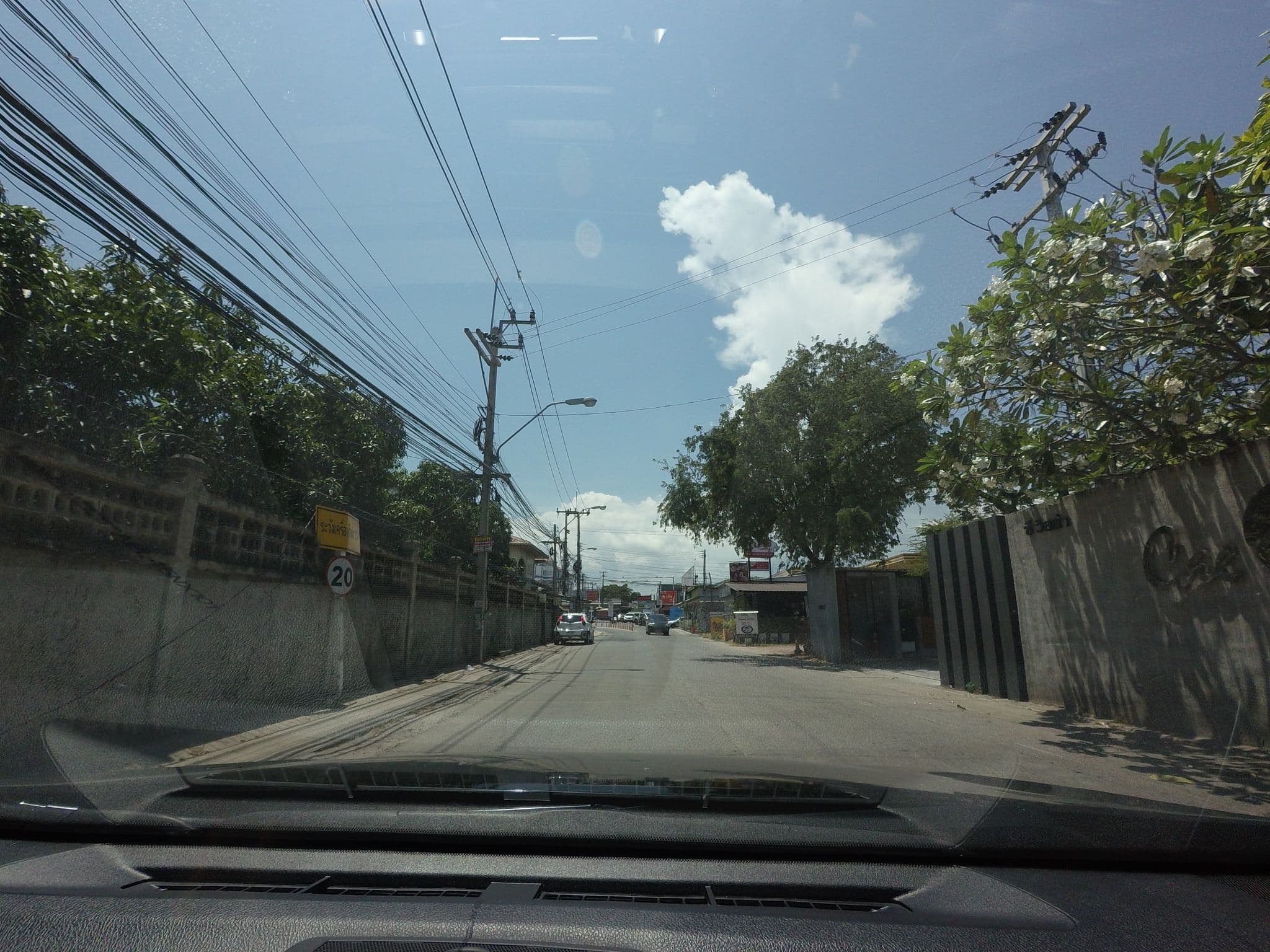 Street view near Cae Villa Hua Hin, Hua Hin