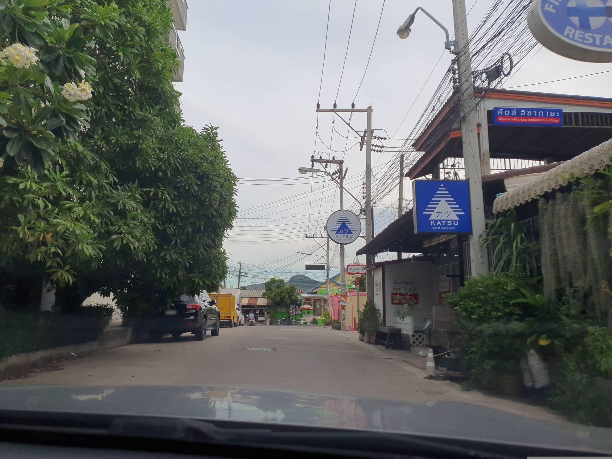 Street view near Initial Hotel & Residence, Hua Hin