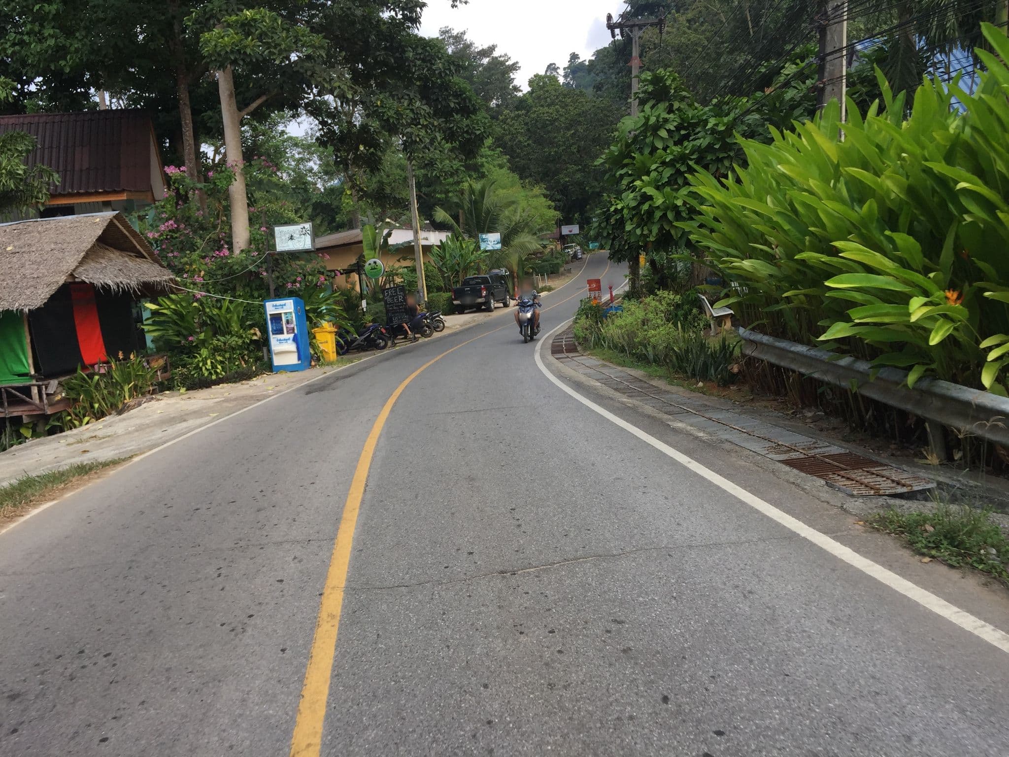 Street view near Jungle Garden, Ko Chang