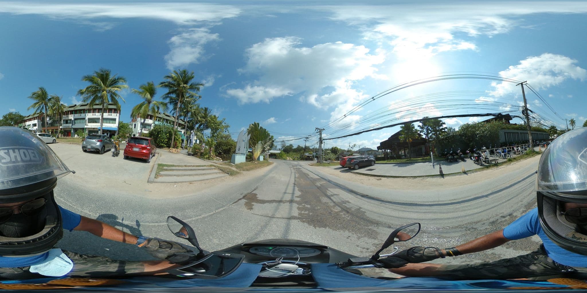 Street view near Portofino Baywater Resort, Ko Samui