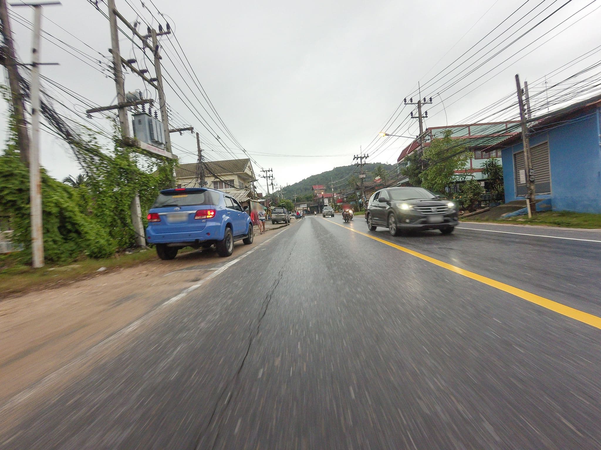 Street view near Spa Garden, Ko Samui