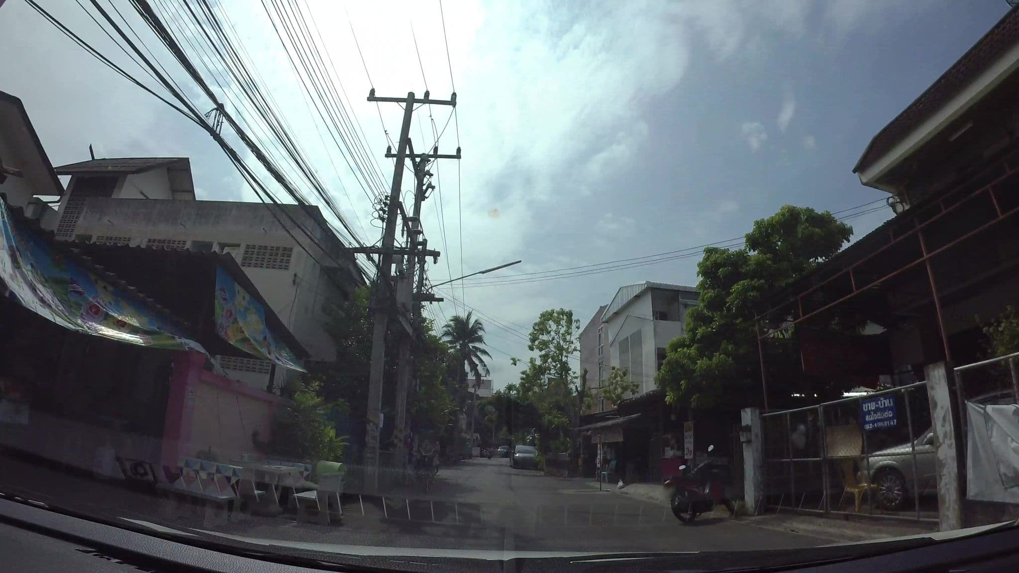 Street view near Siriwan House, Chiang Mai