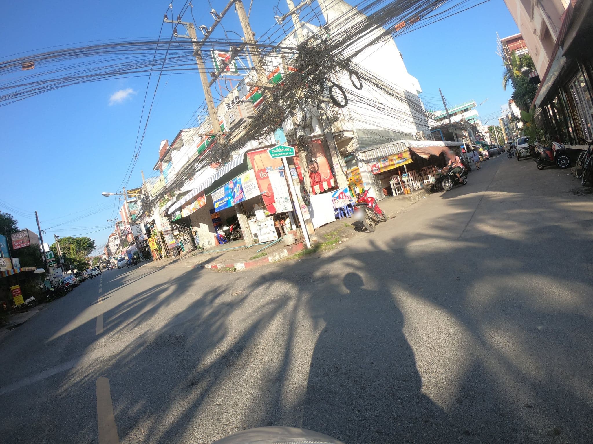 Street view near azleep guest house, Chiang Mai