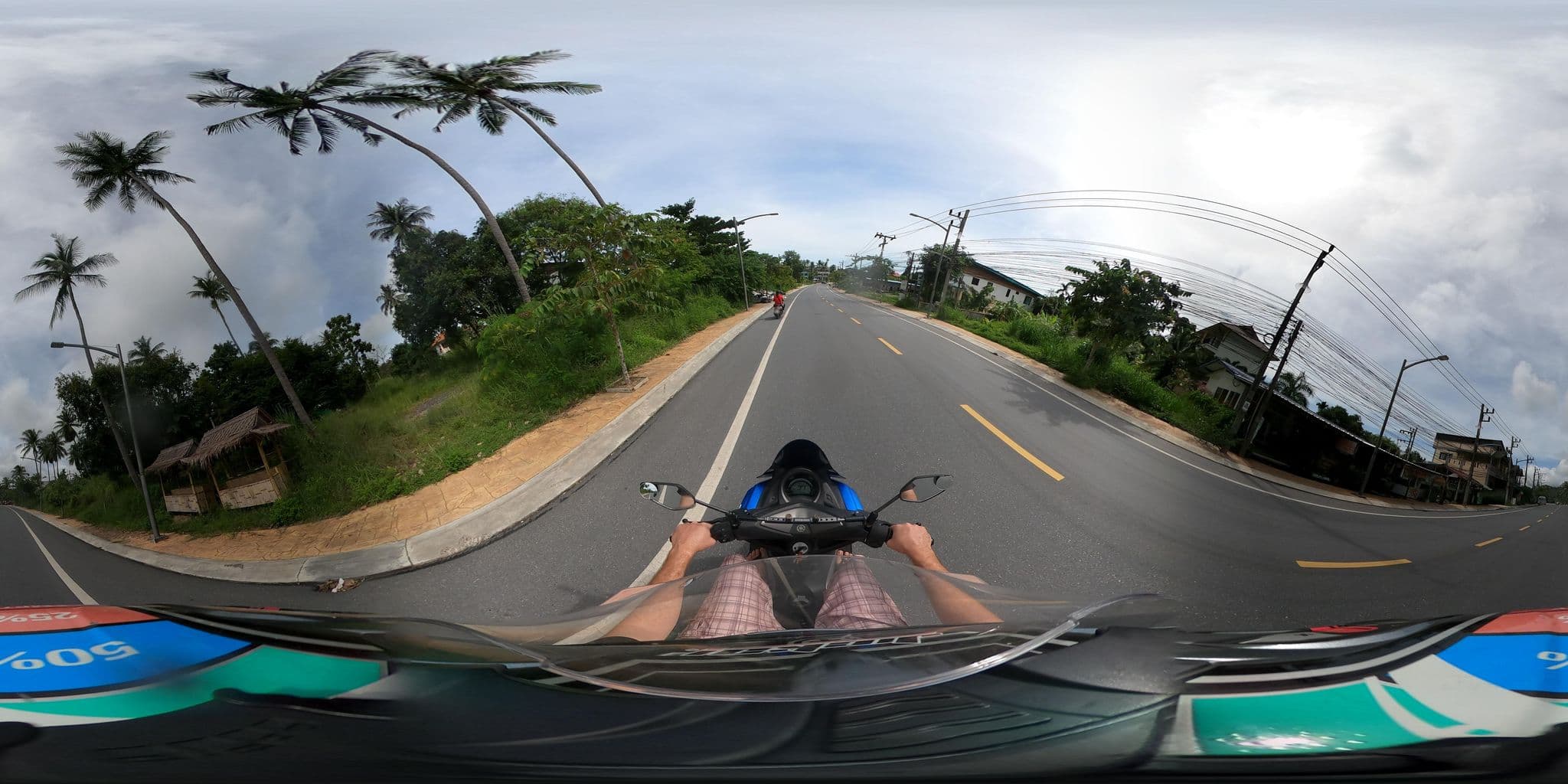 Street view near Backpackers eurohostel, Ko Samui