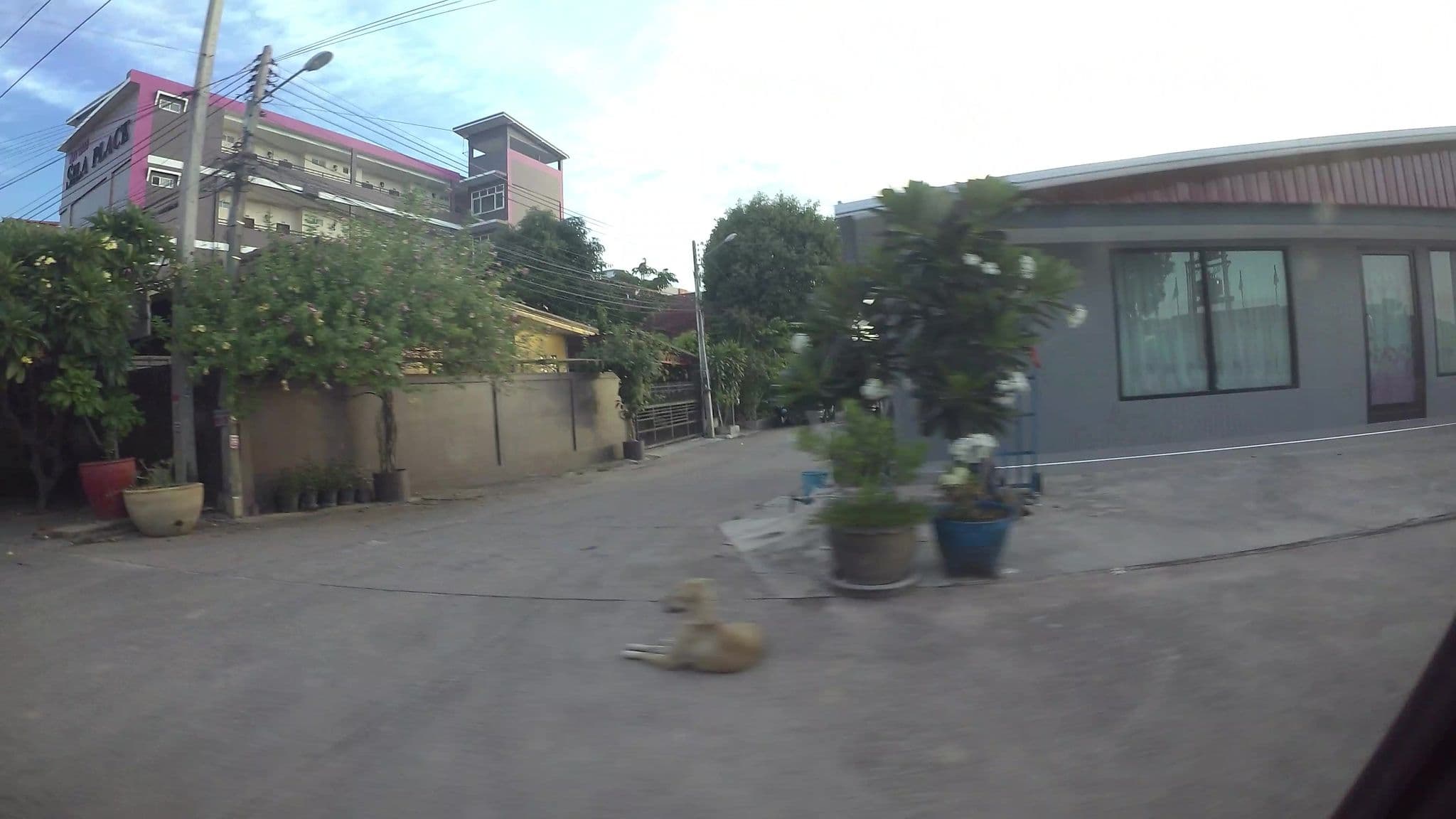 Street view near Sila Place, Pattaya