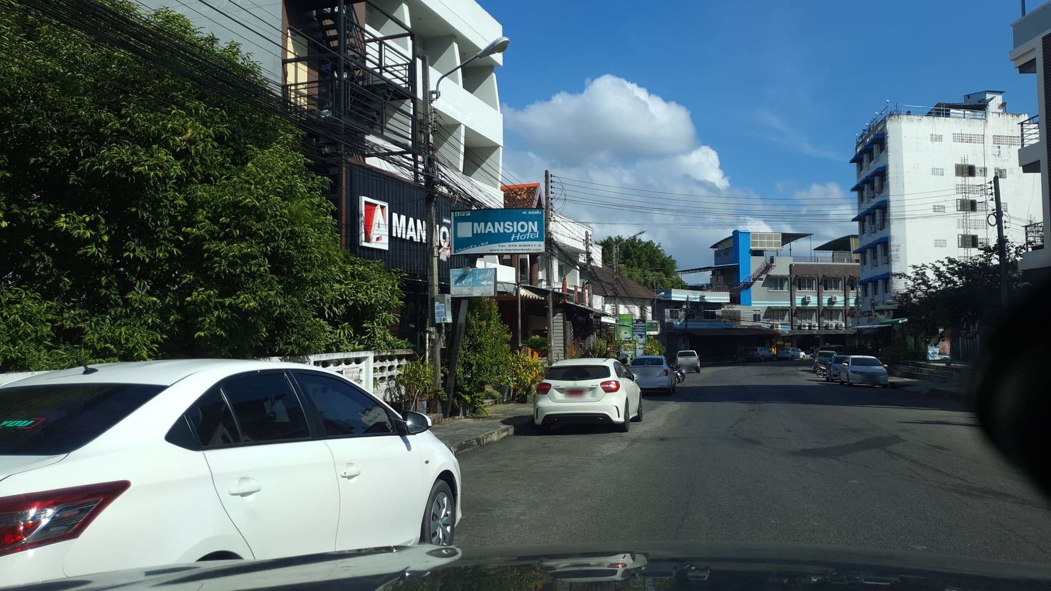 Street view near A Mansion Hotel, Krabi