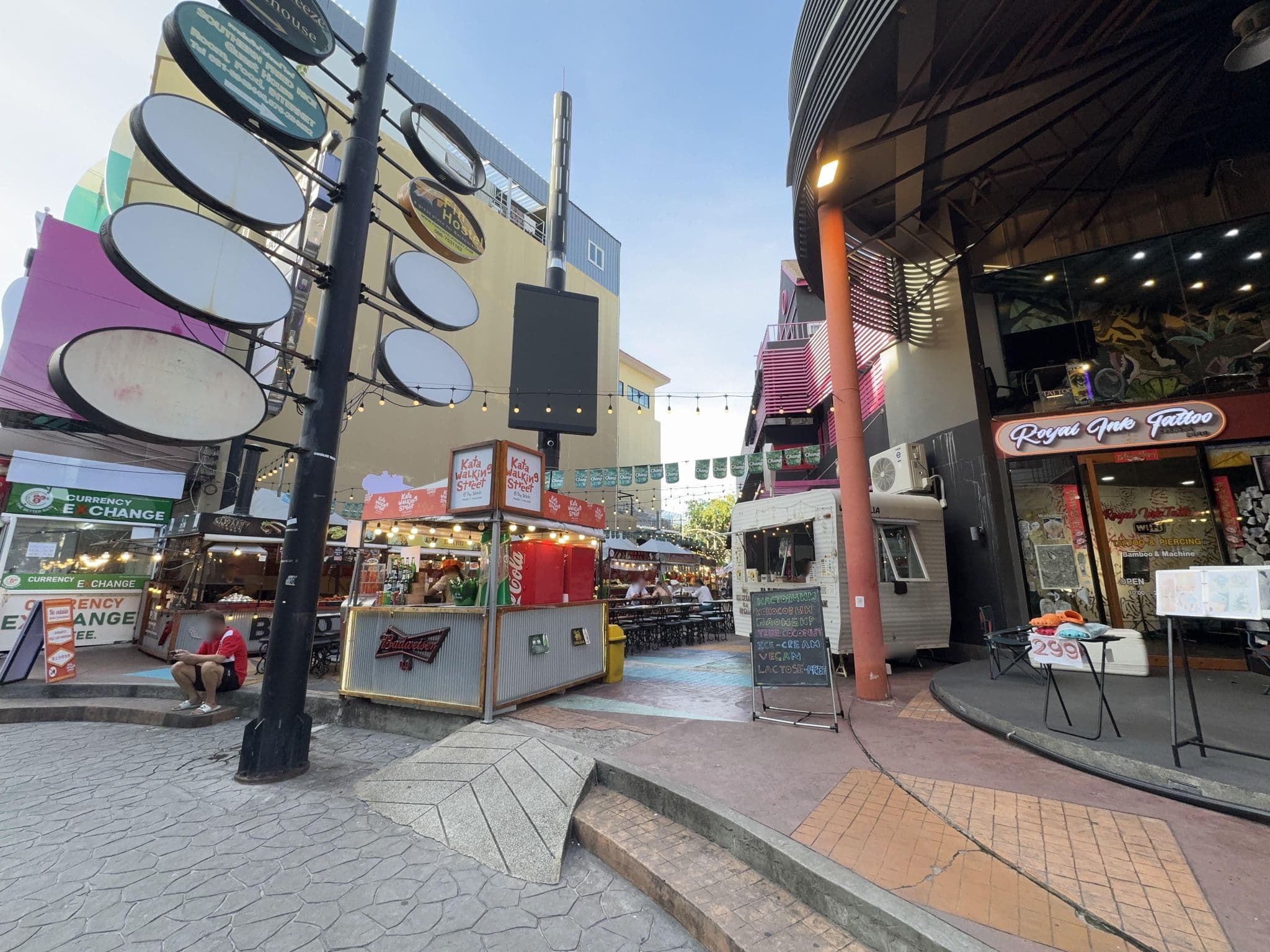 Street view near Fin Hostel Phuket, Ban Kata