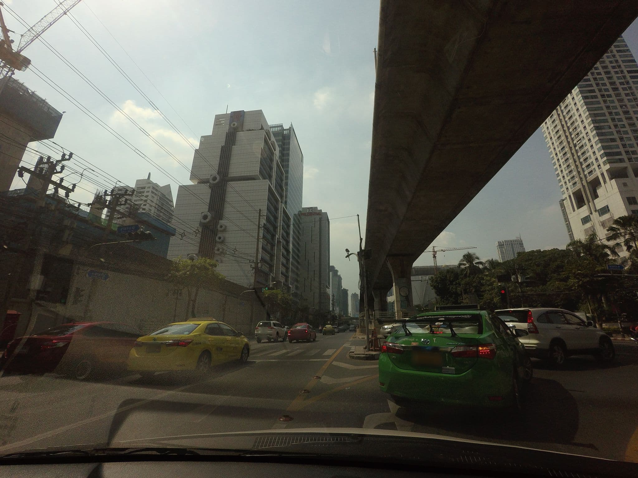 Street view near H2 hotel, Bang Rak