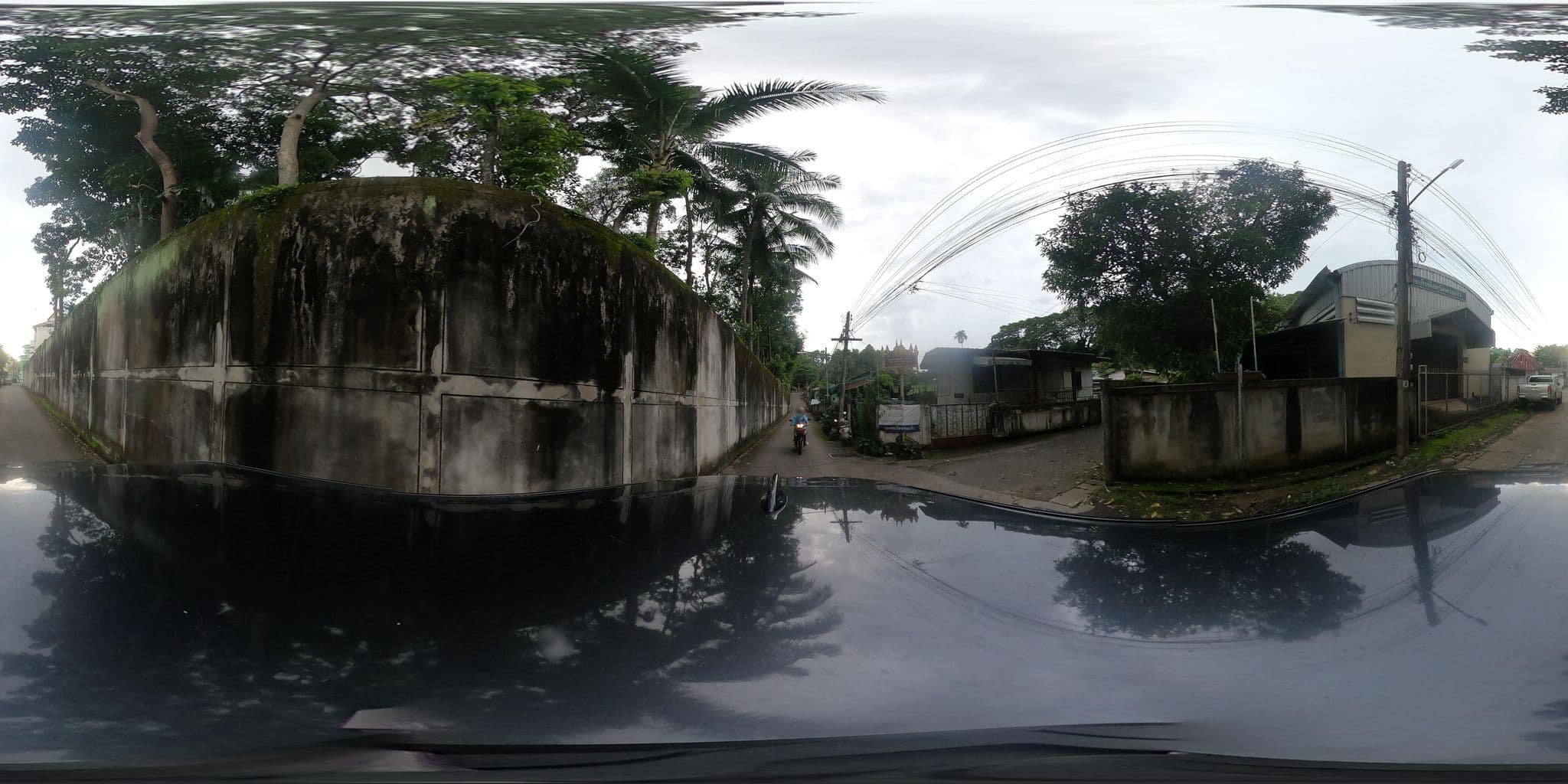 Street view near chat house, Chiang Rai