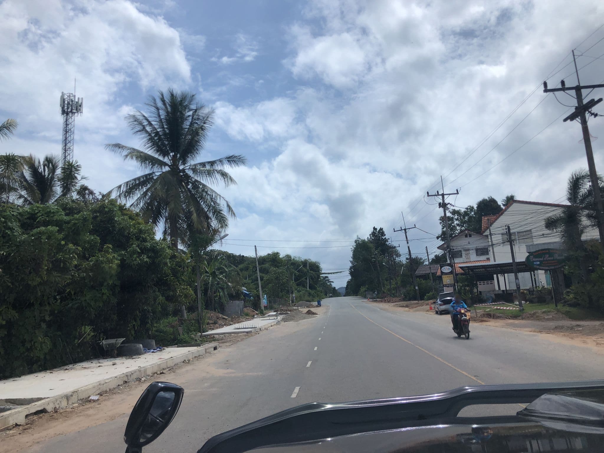 Street view near Diamond Home Resort, Krabi